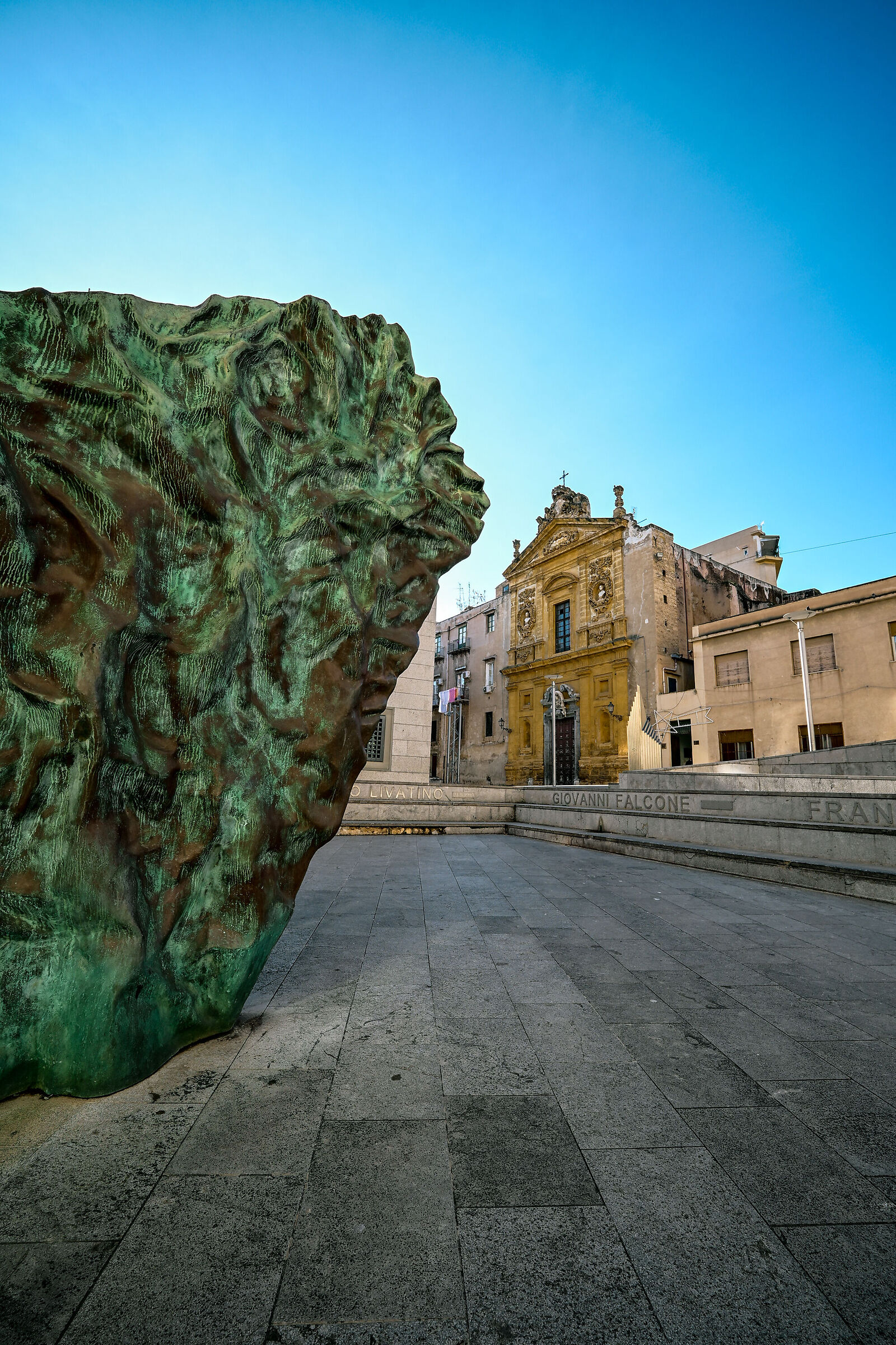 piazza della Memoria, Palermo palazzo di Giustizia