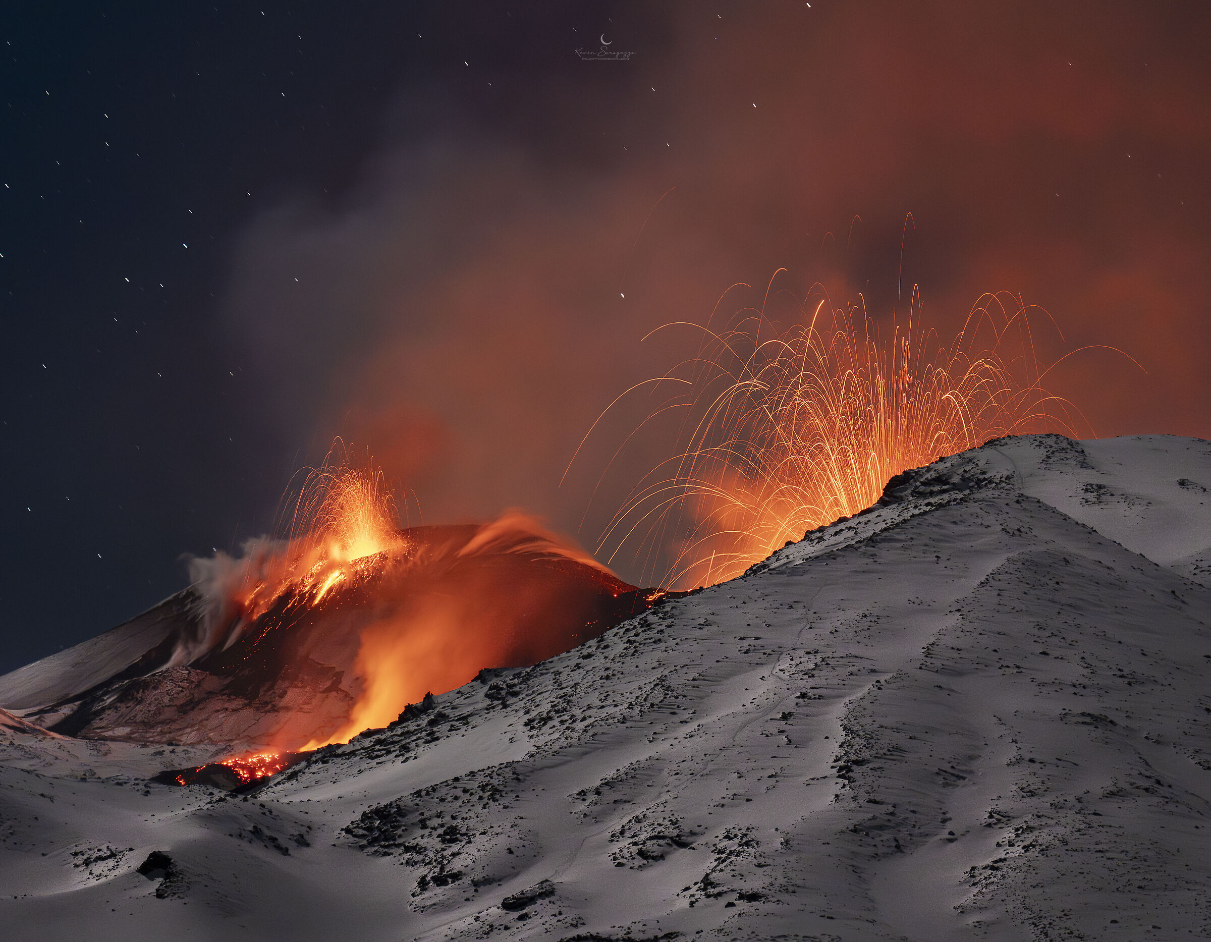 Erzione Etna dicembre