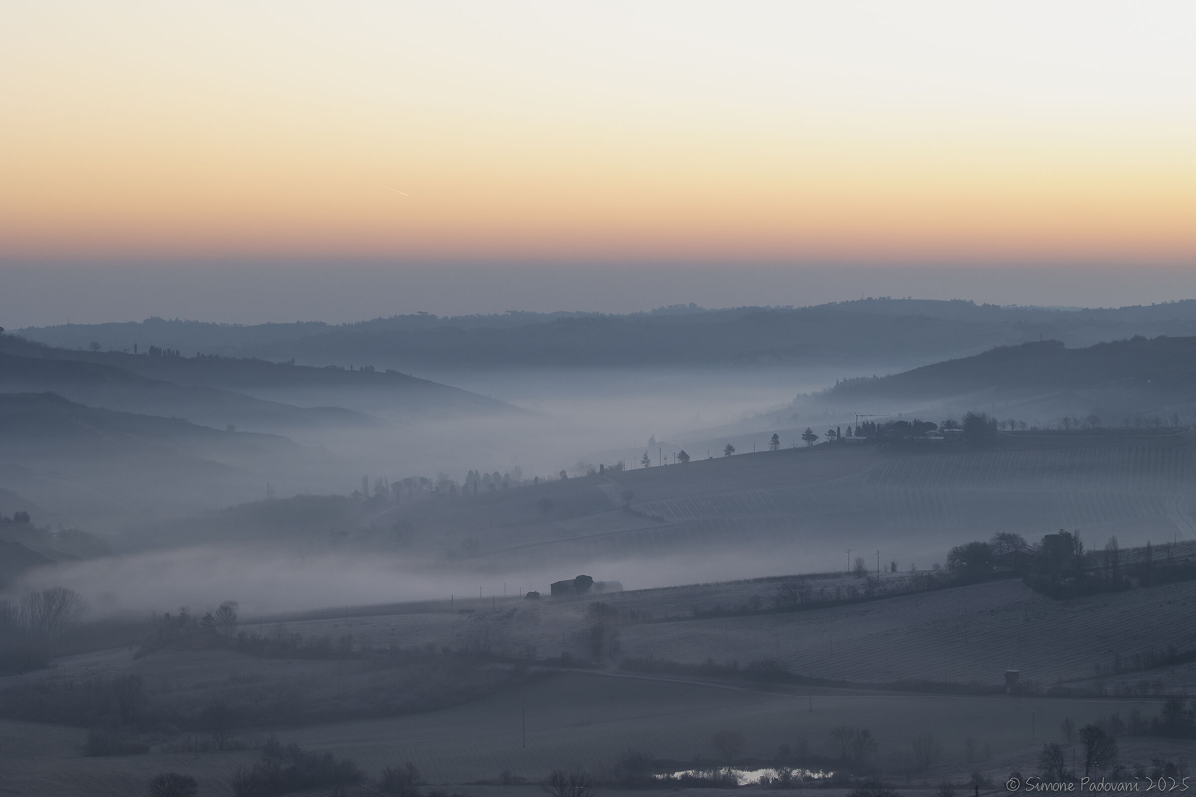 Alba mistica in Pieve Sant'Andrea - Imola (bo)