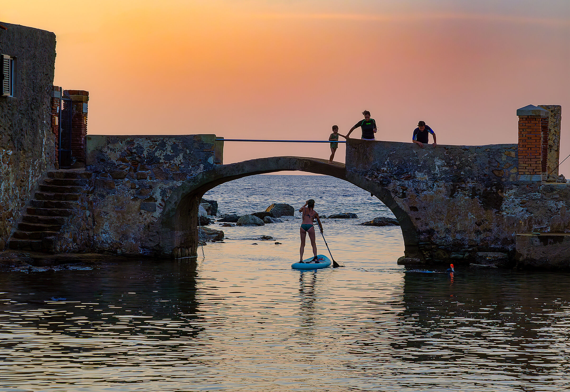 Passaggi al tramonto
