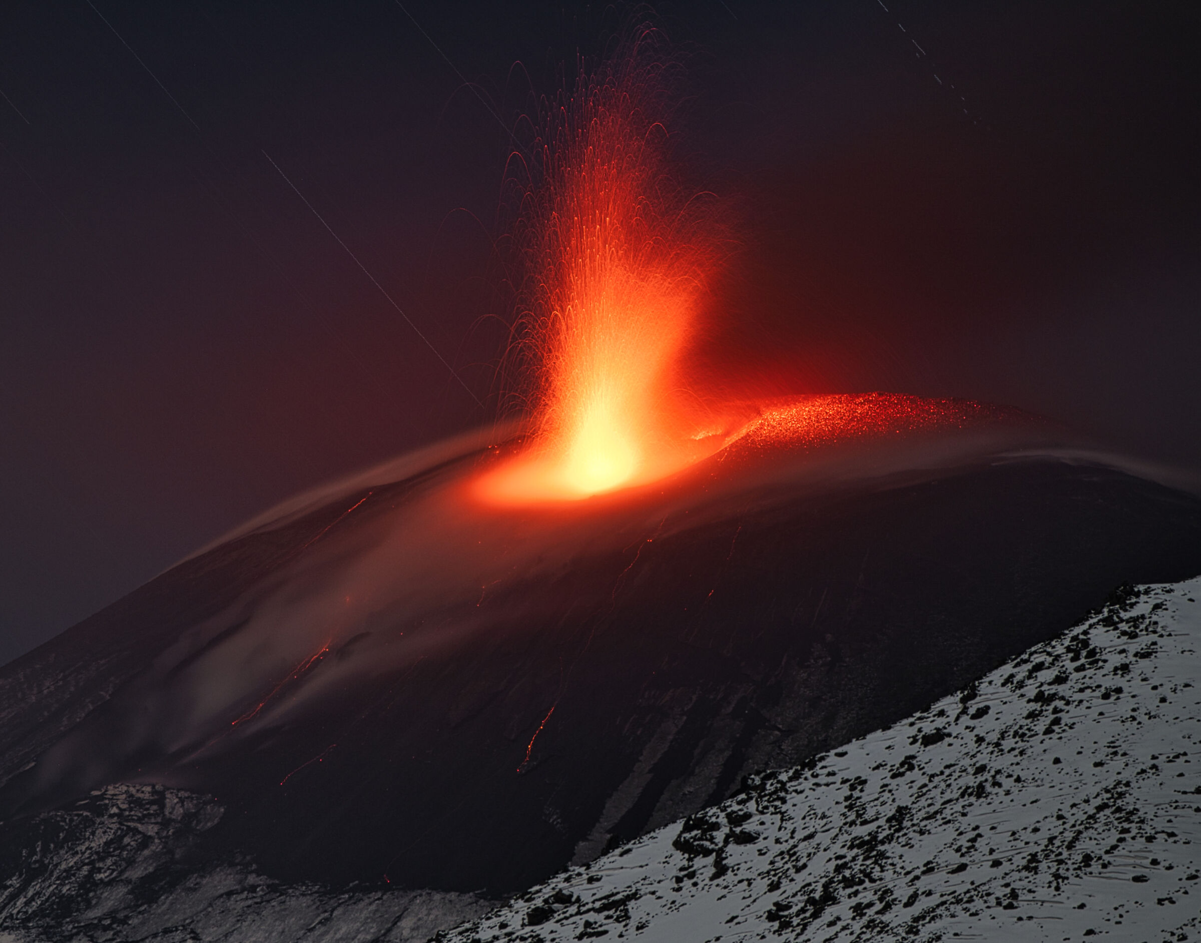 Etna Crater Chasm