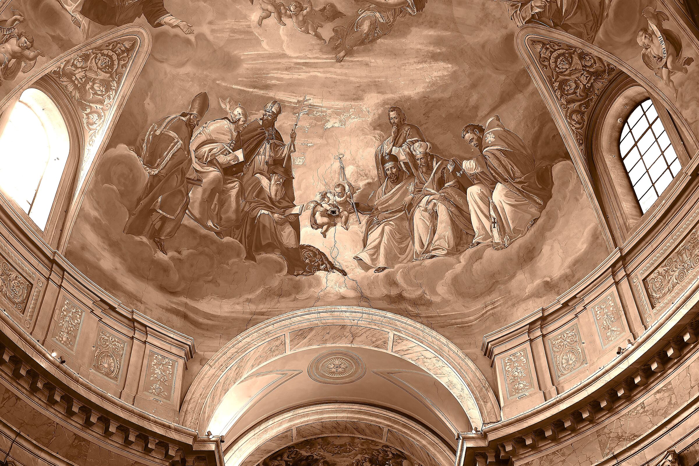 Rome - Church of S.Giacomo in Augusta - Apse