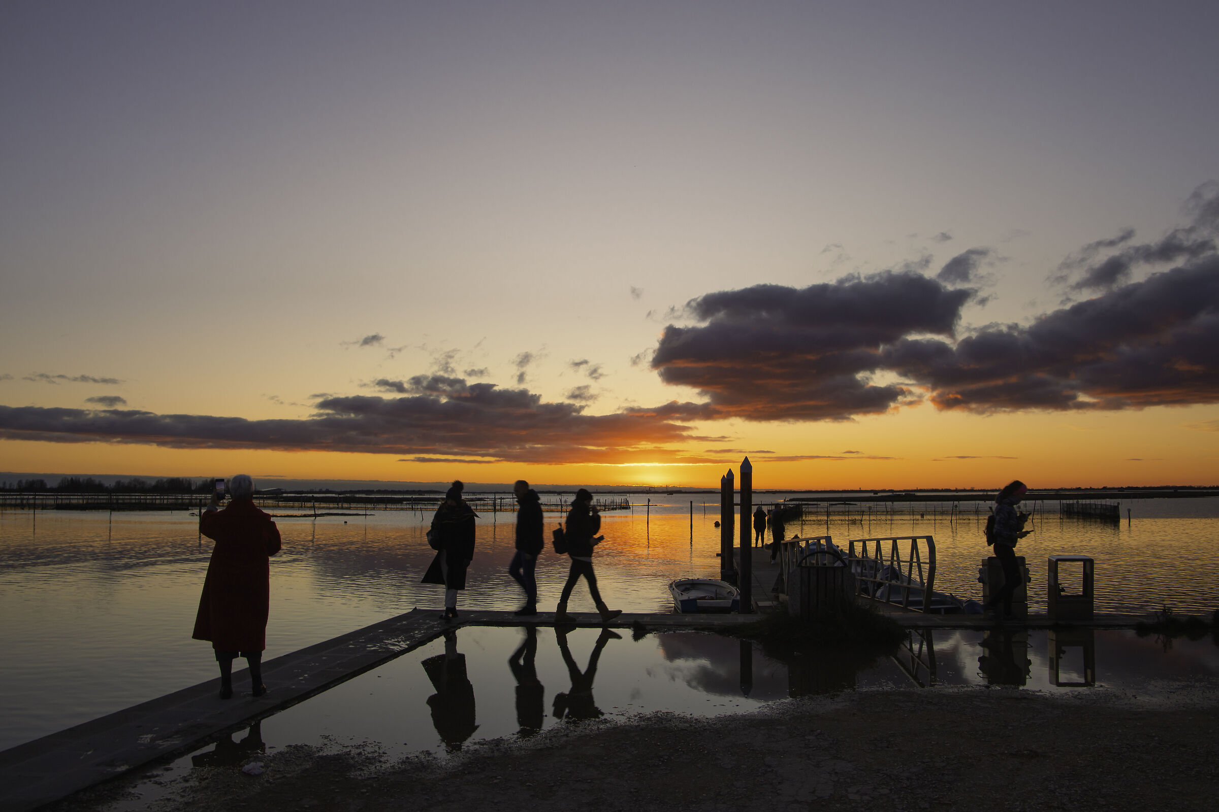 riflessi a Porto caleri