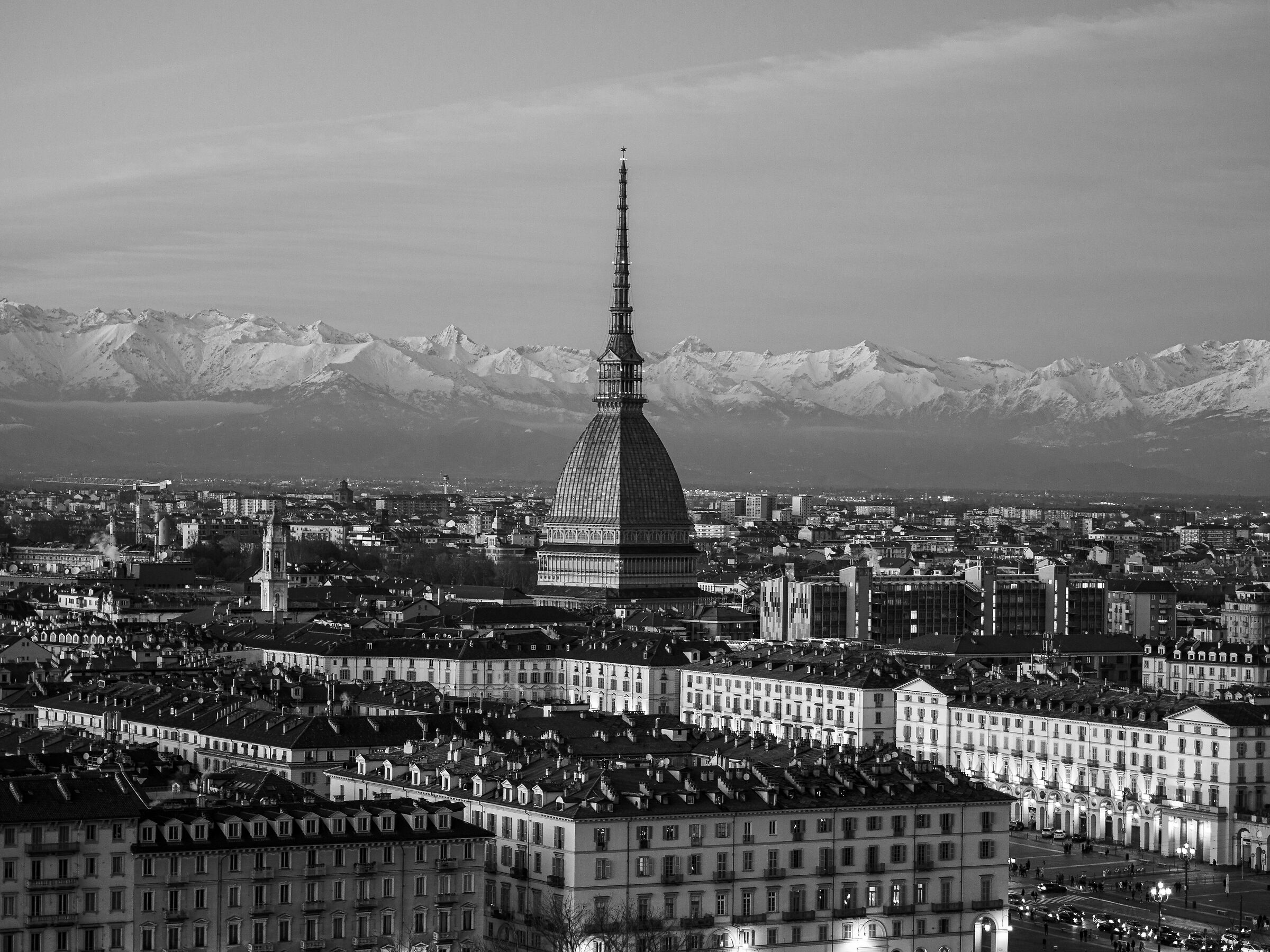 Torino in B&W