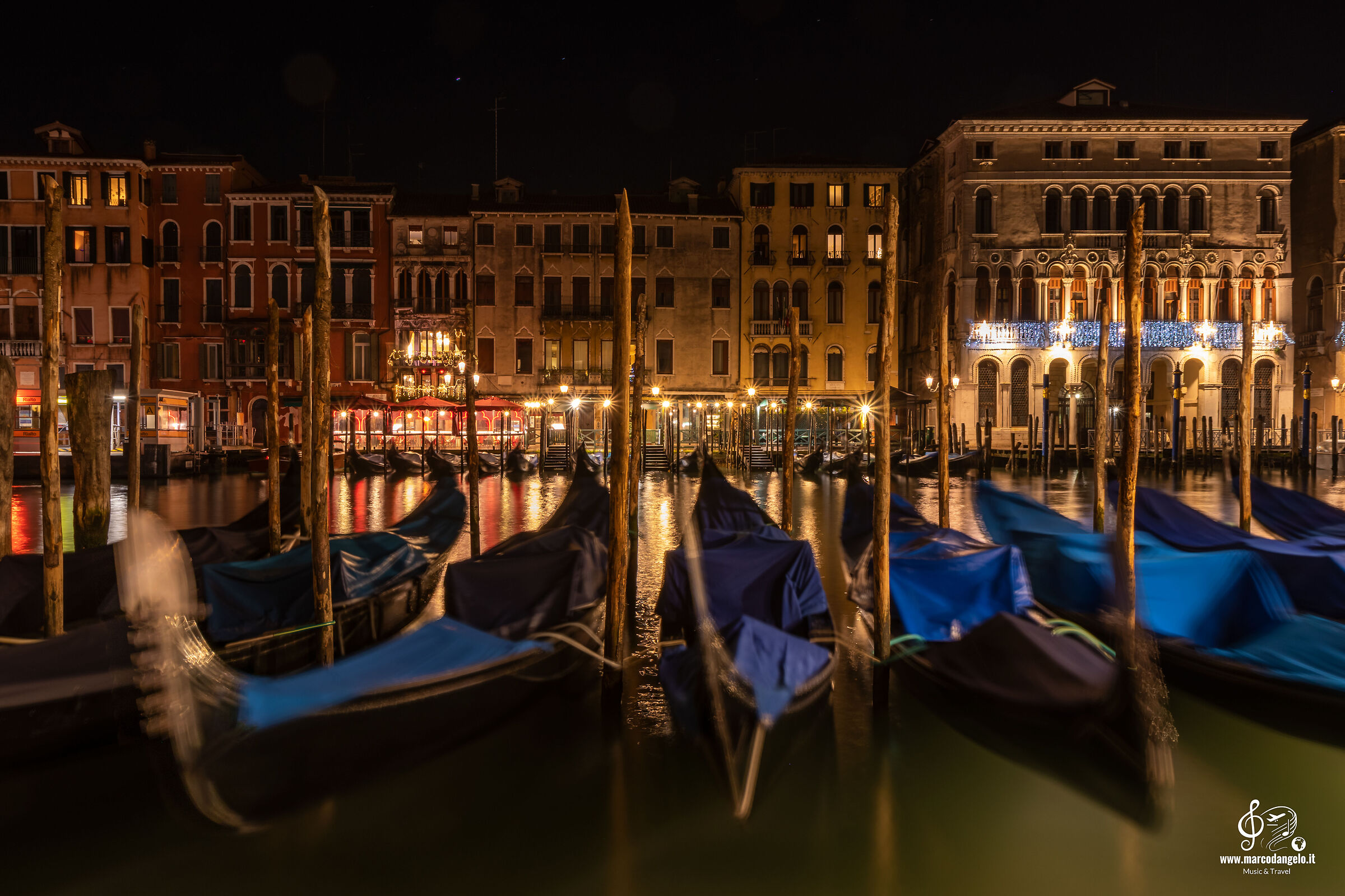 Canal Grande by night
