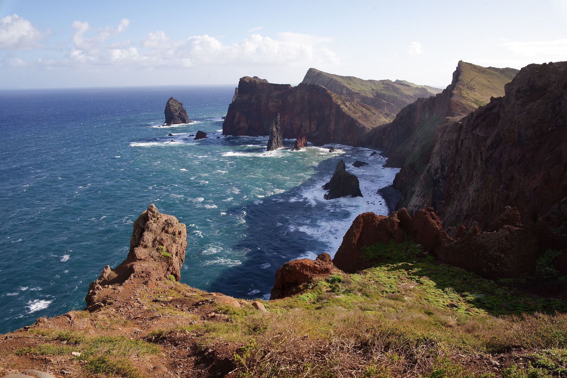 Madeira madeira punta san lorenzo