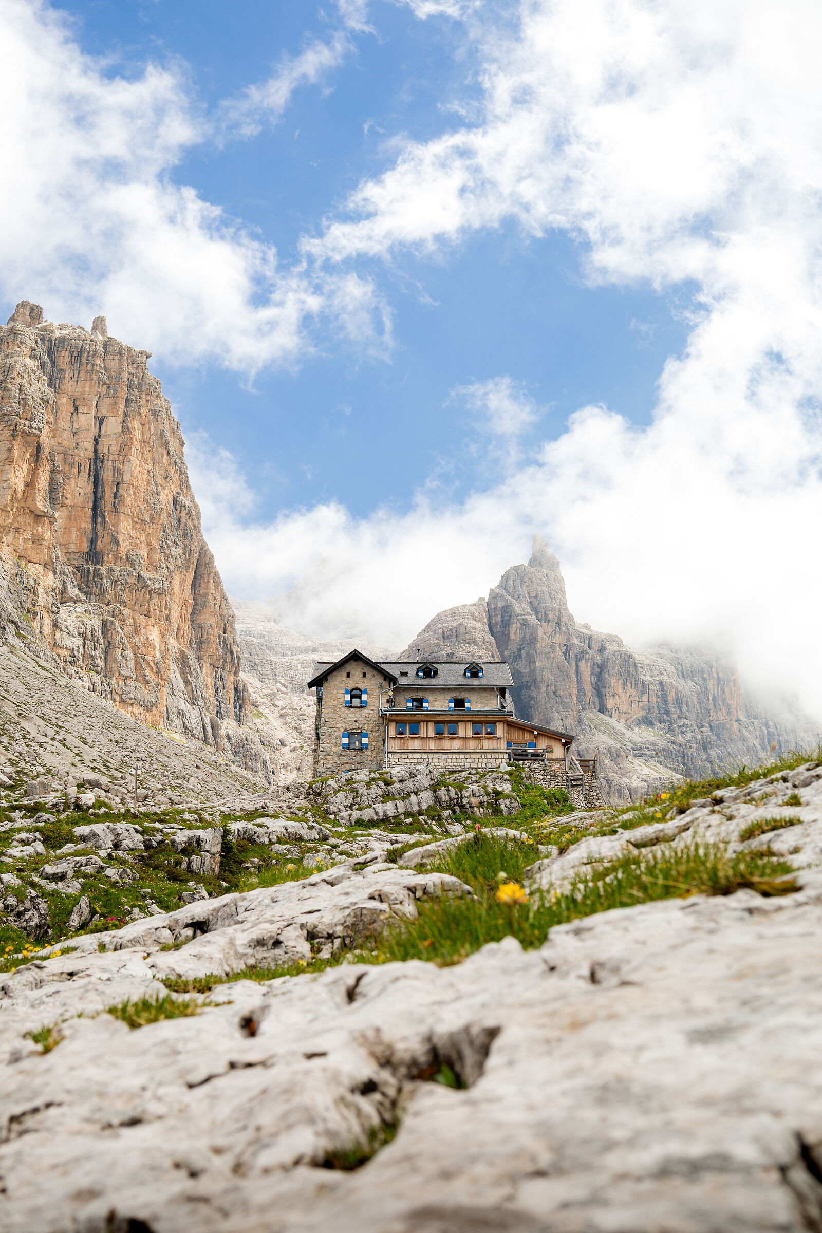 Rifugio Tuckett e Sella