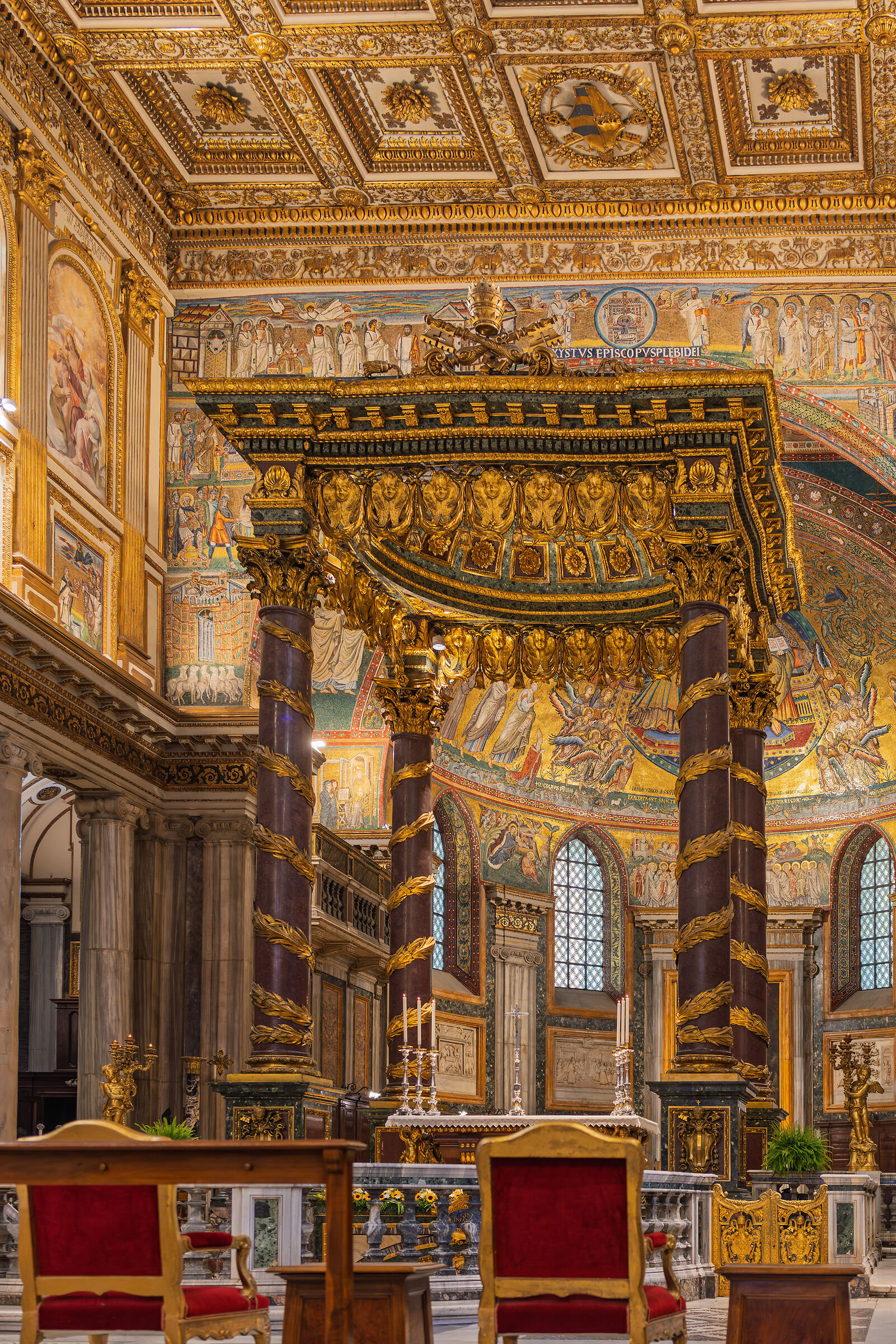Interno della Basilica di Santa Maria Maggiore