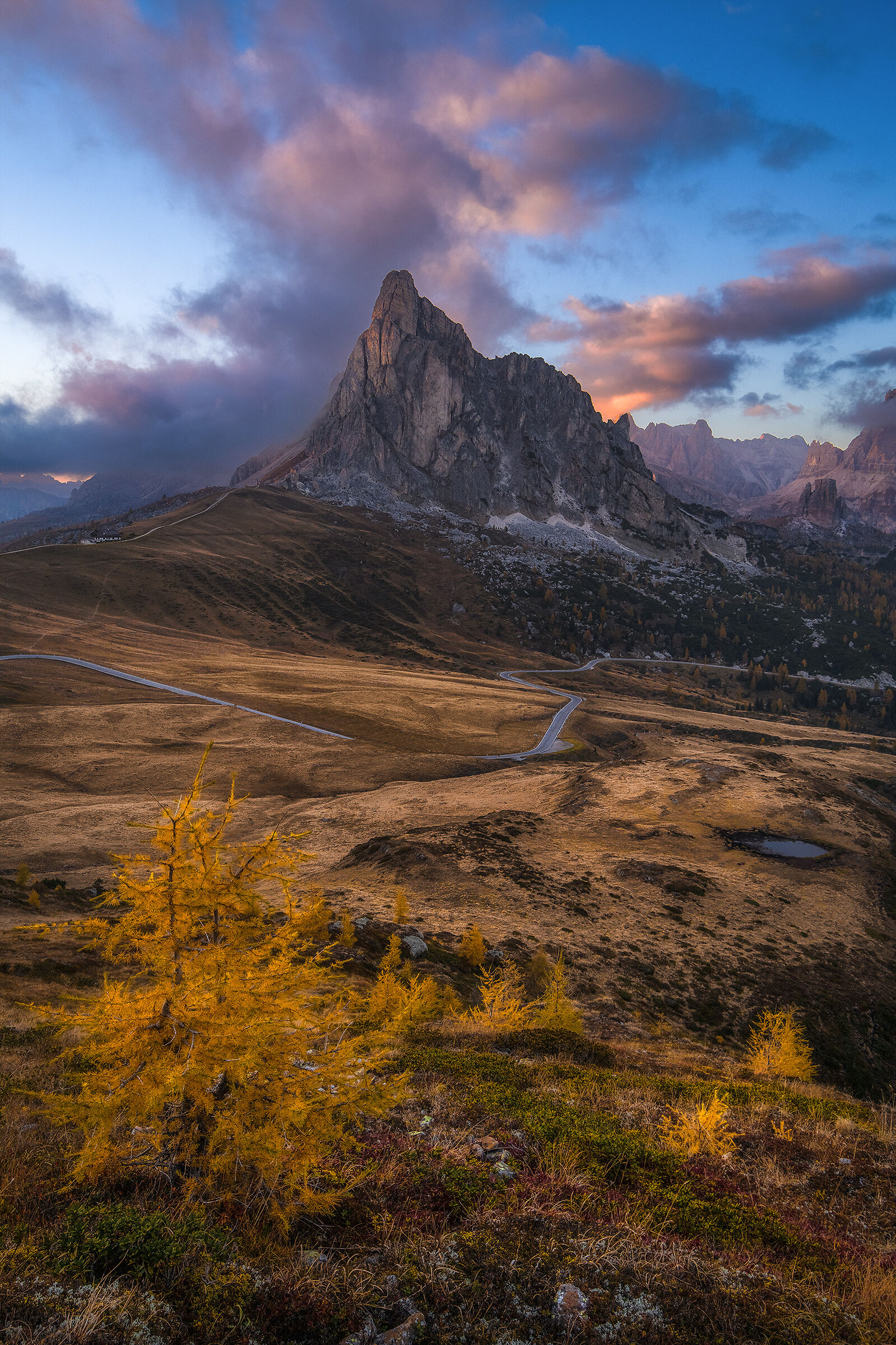 Autumn sunset