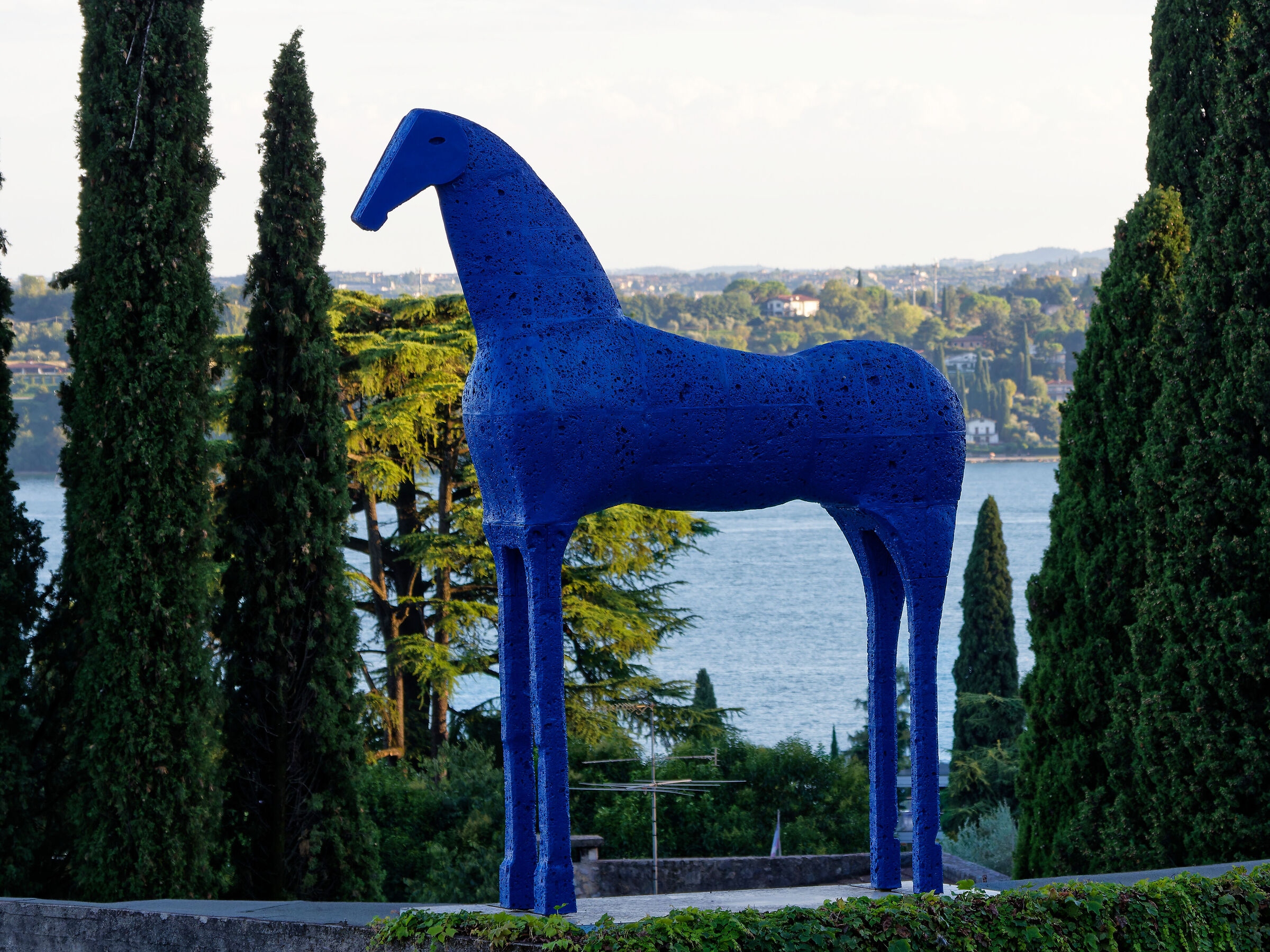 Il Vittoriale - il cavallo blu