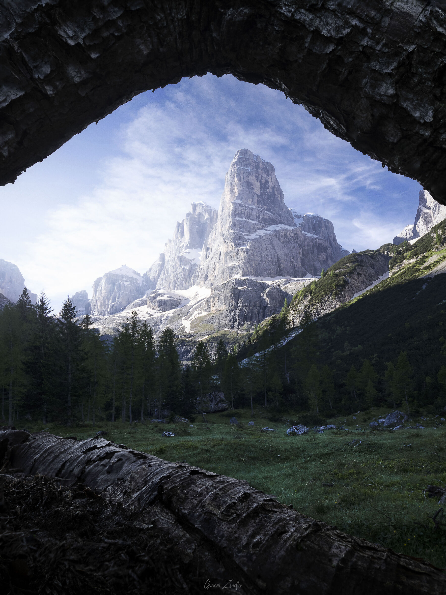 Dolomites and setting