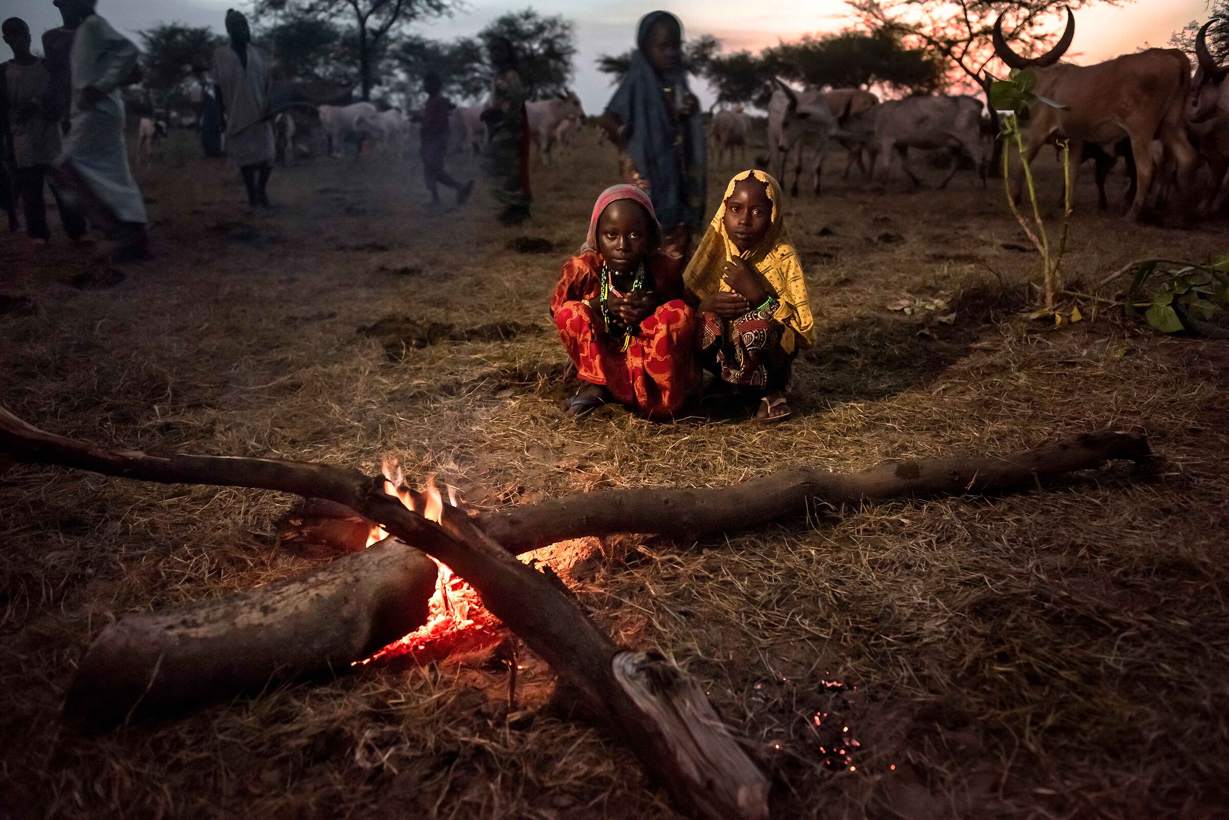 Sunset on the Nomadic Camp