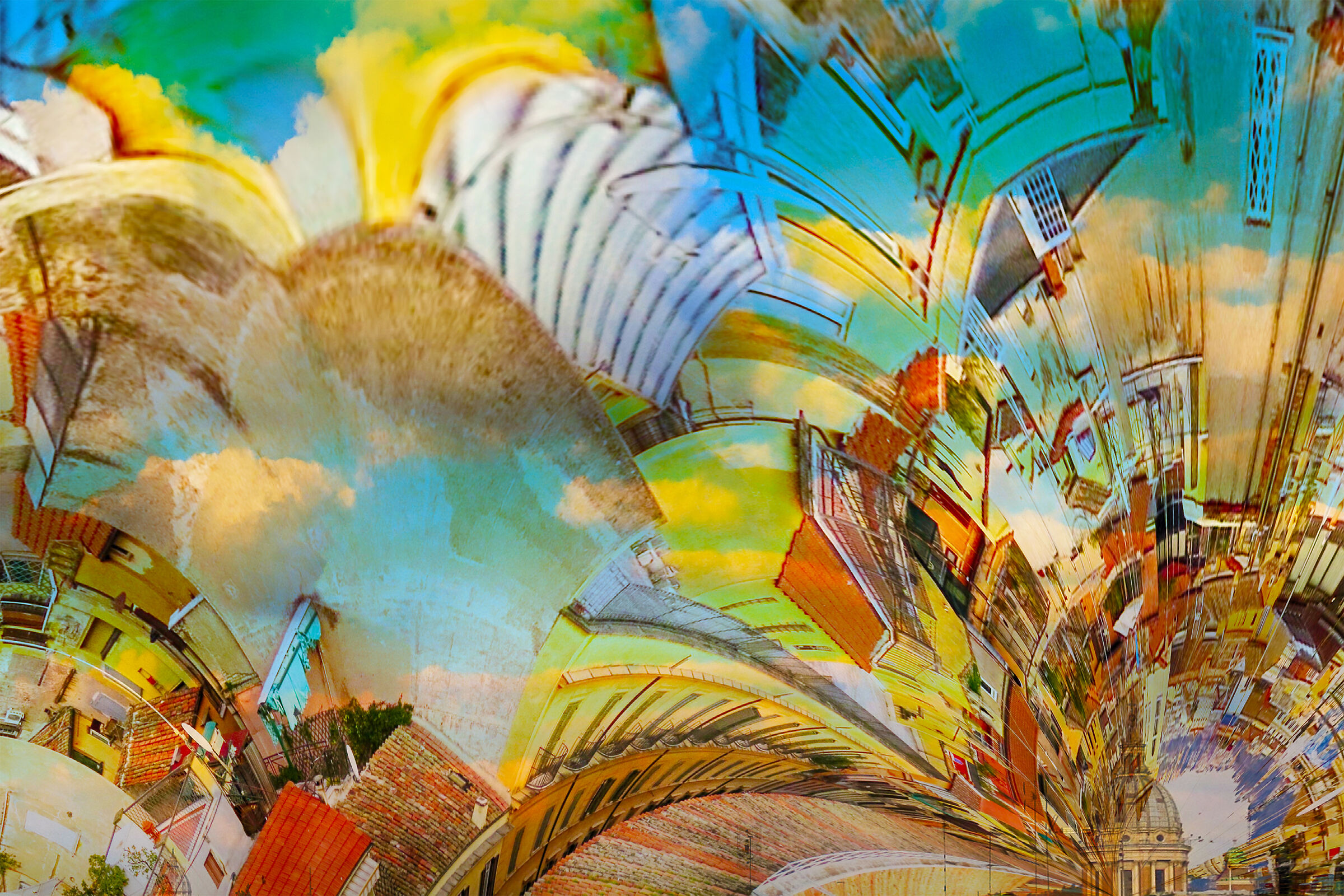 Caos cittadino...via della Vite...