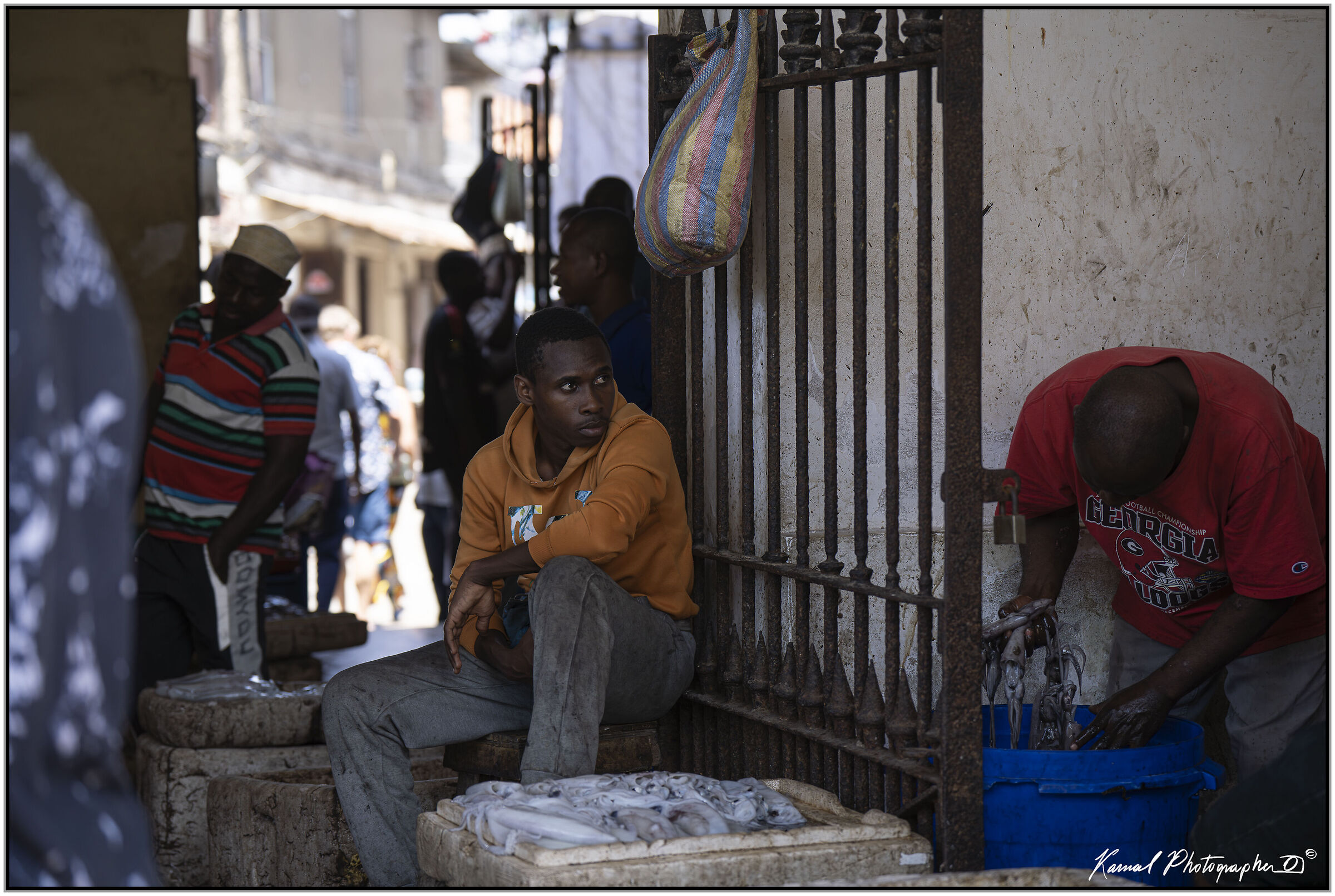 Stone town fish market