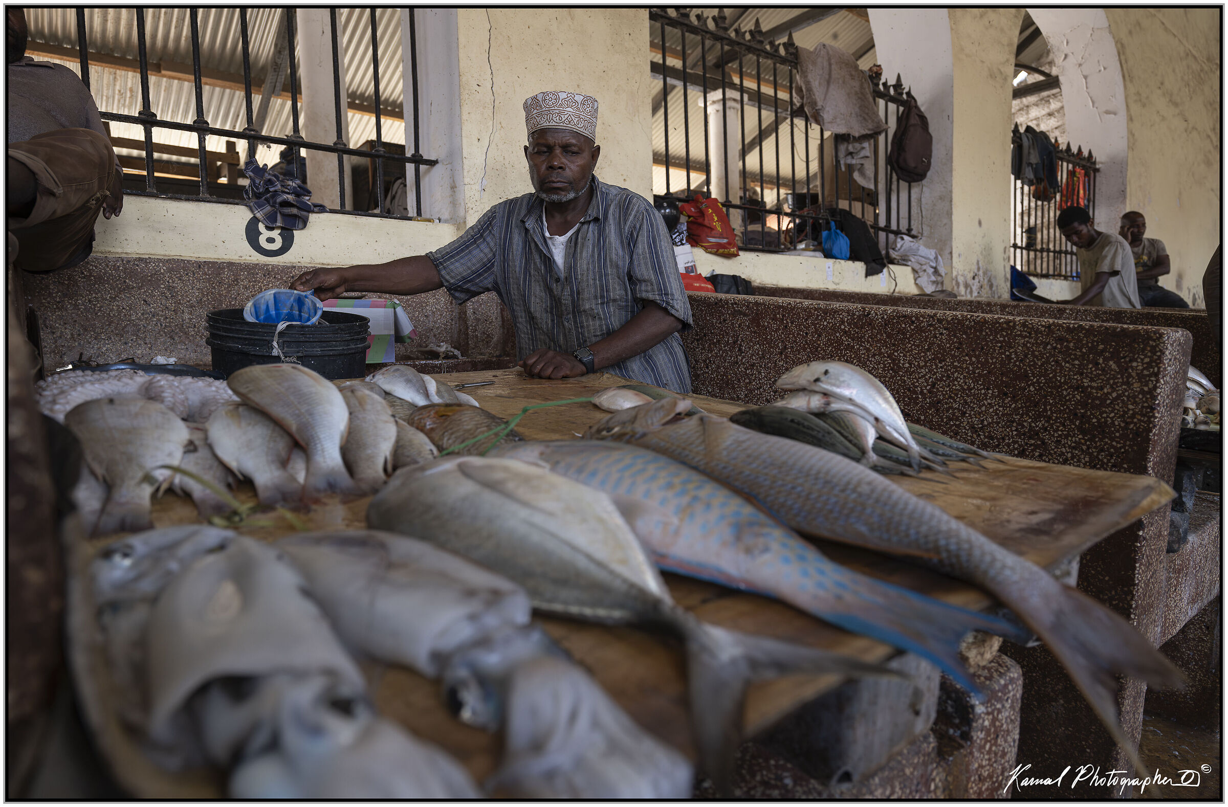 Stone town fish market