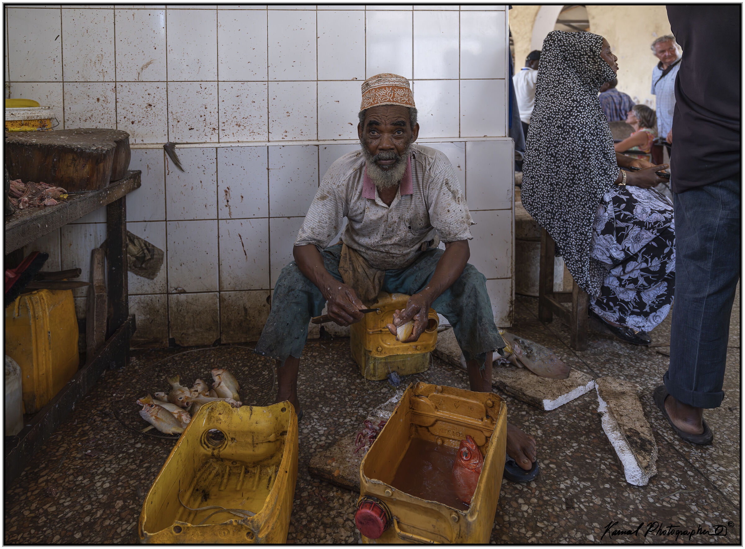 Stone town fish market