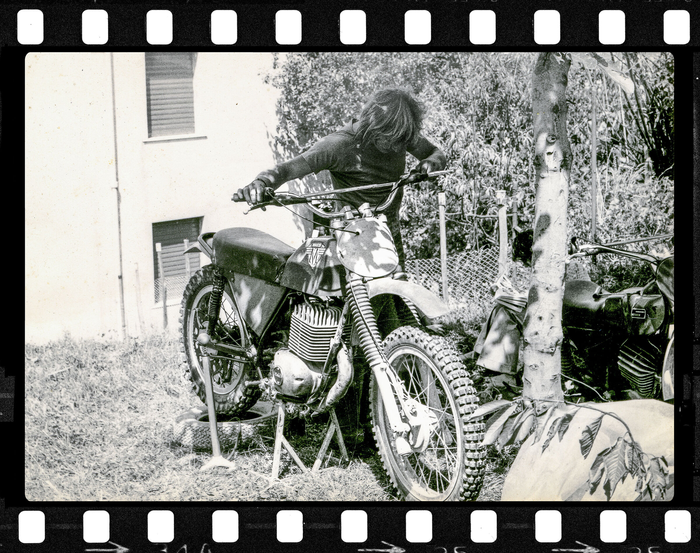 Bavari (GE) '74. The "mythical" Maico 250 square head