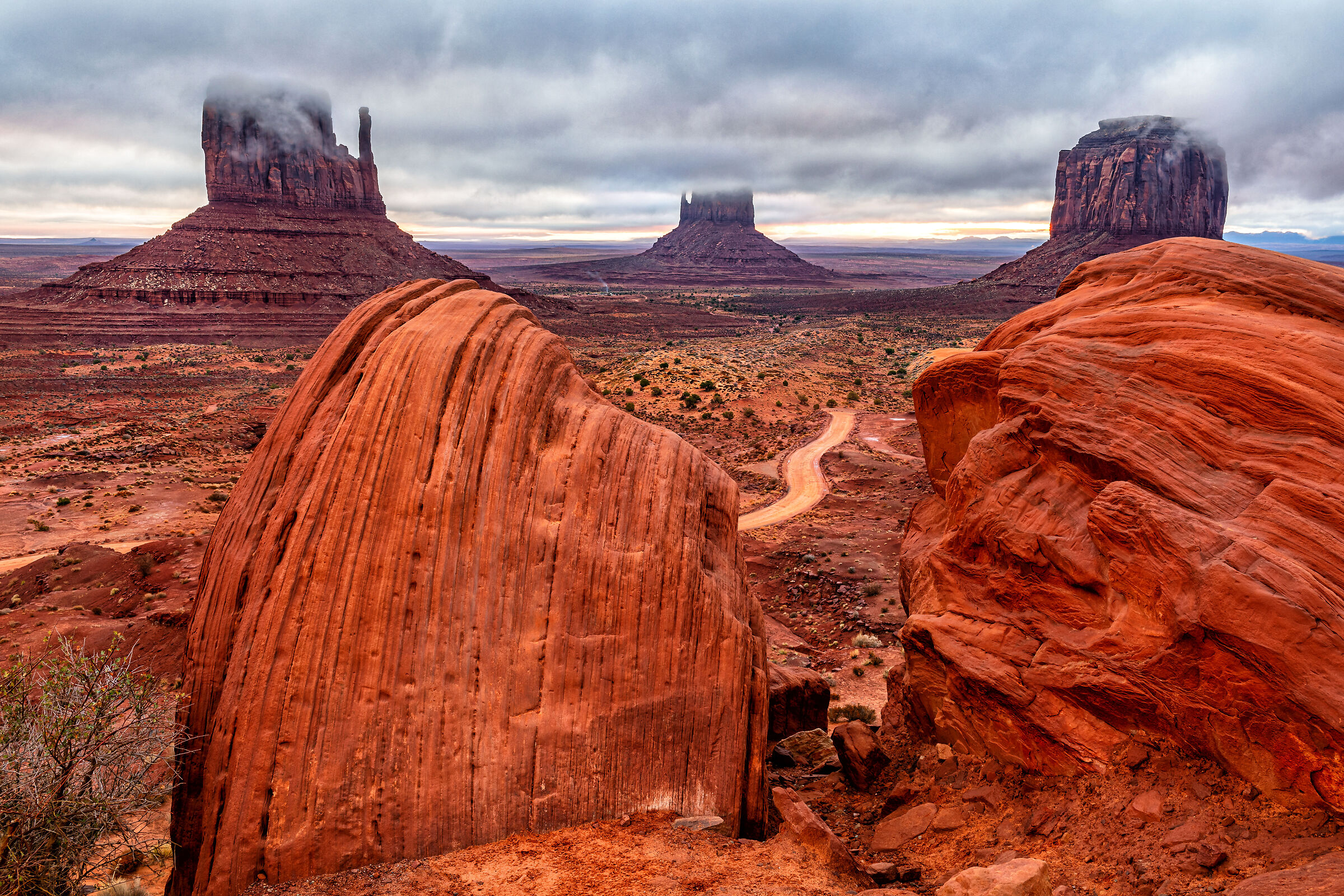 Monument Valley  Hommage à Ansel Adams