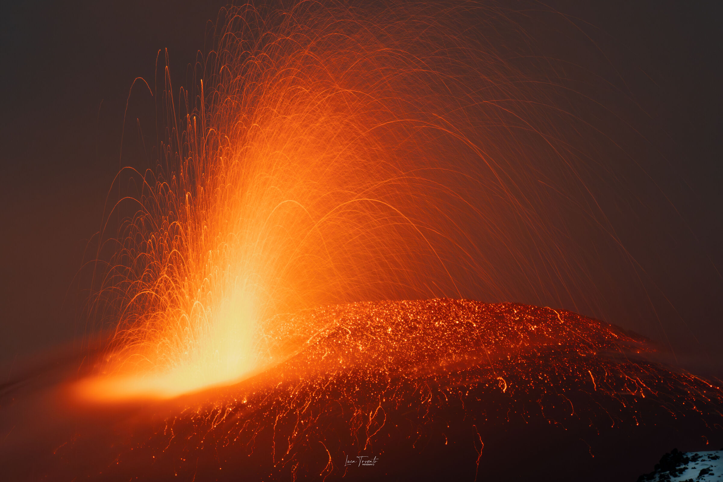 Etna. Cratere Voragine. 29 Dicembre 2025