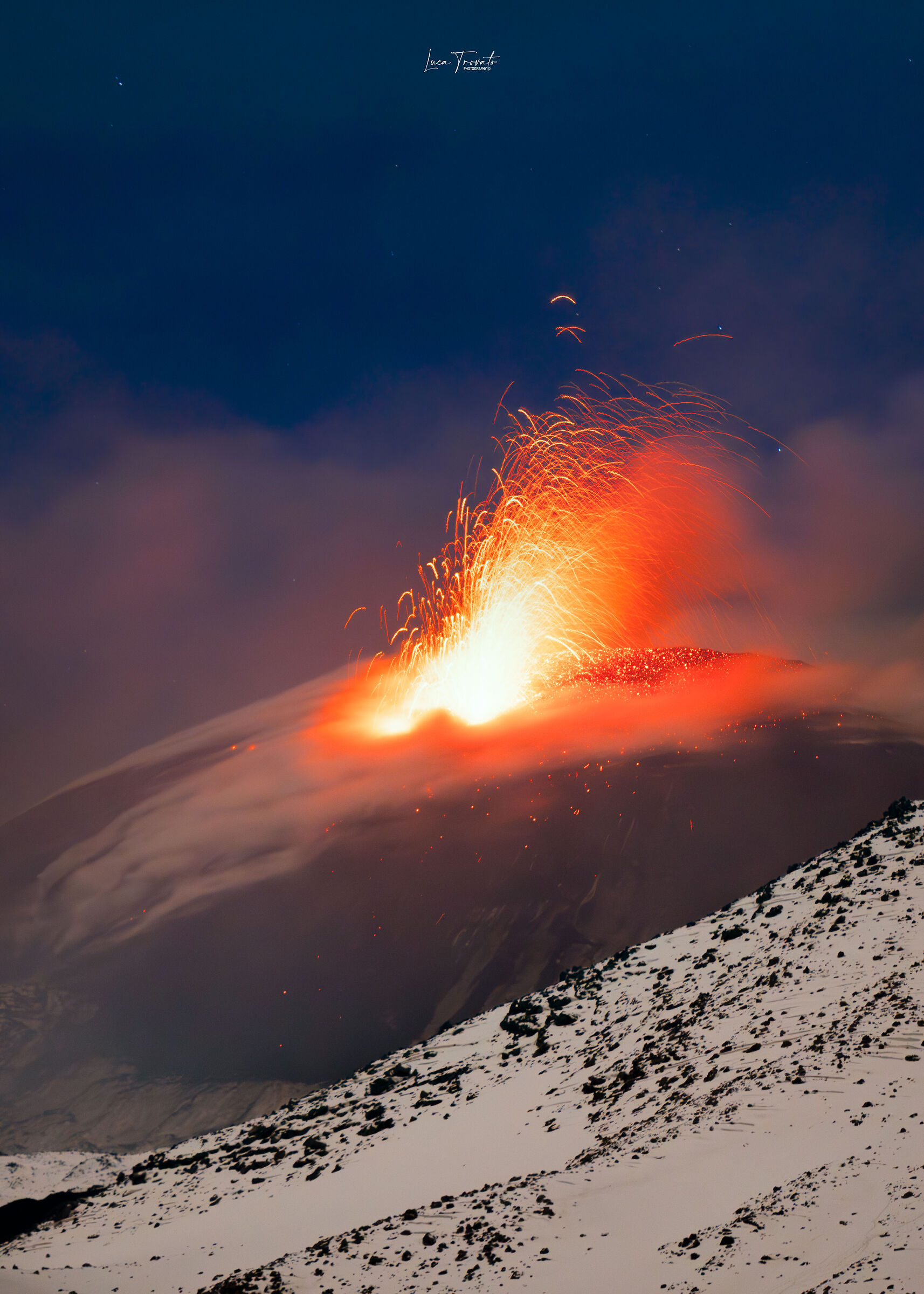 Etna. Cratere Voragine. 29 Dicembre 2025