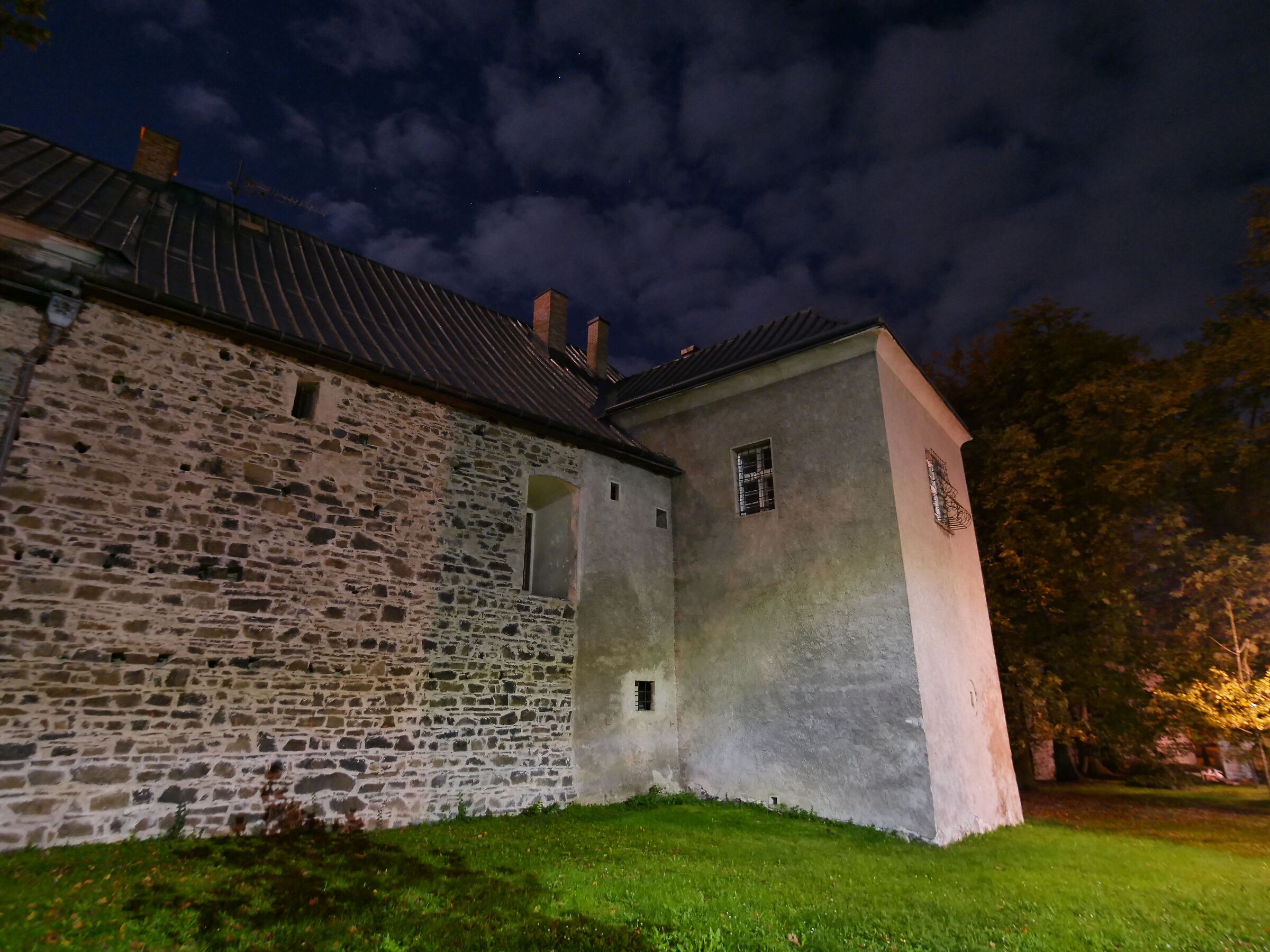 outside the walls