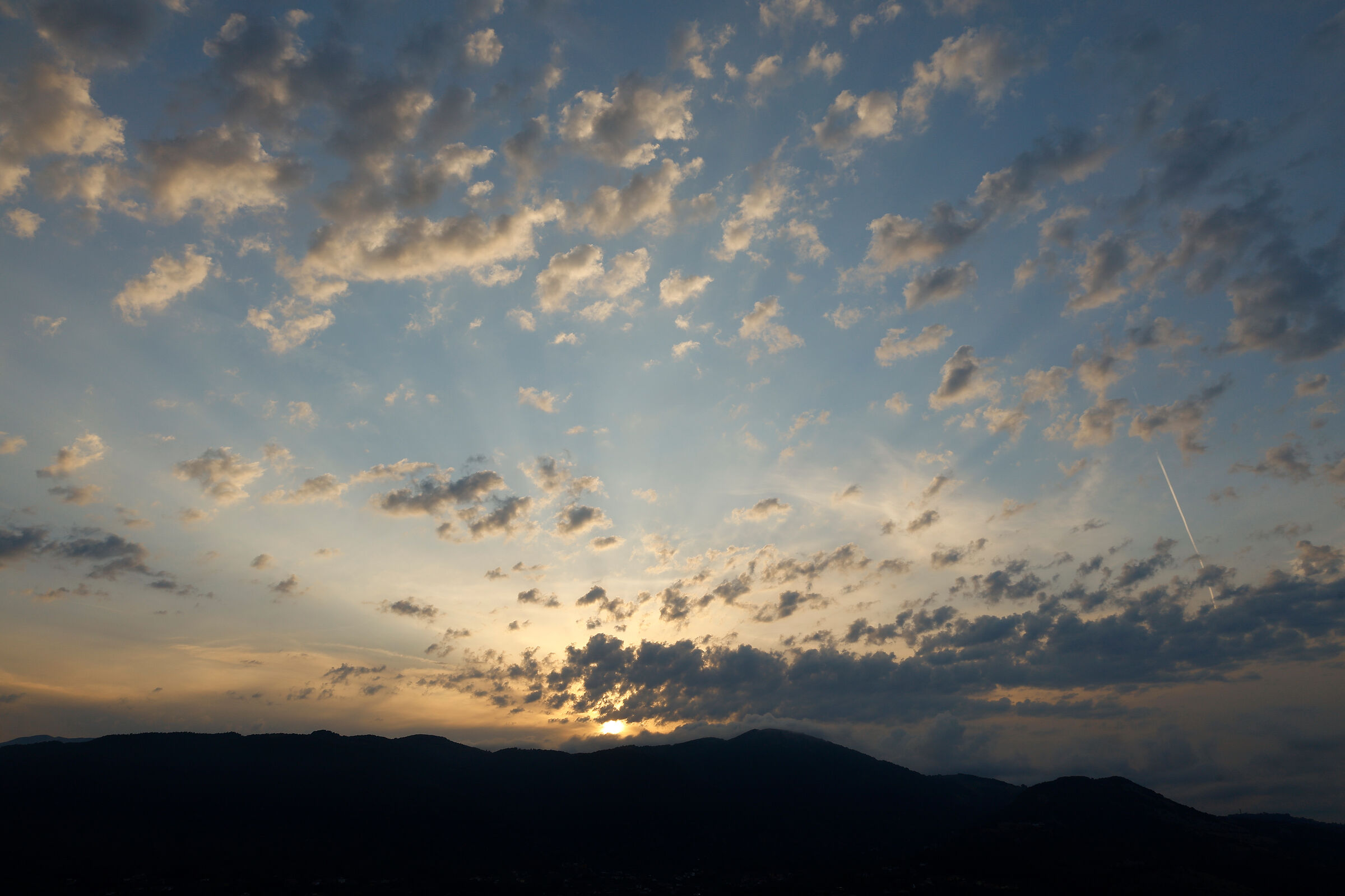 Alba dall'acropoli di Alatri