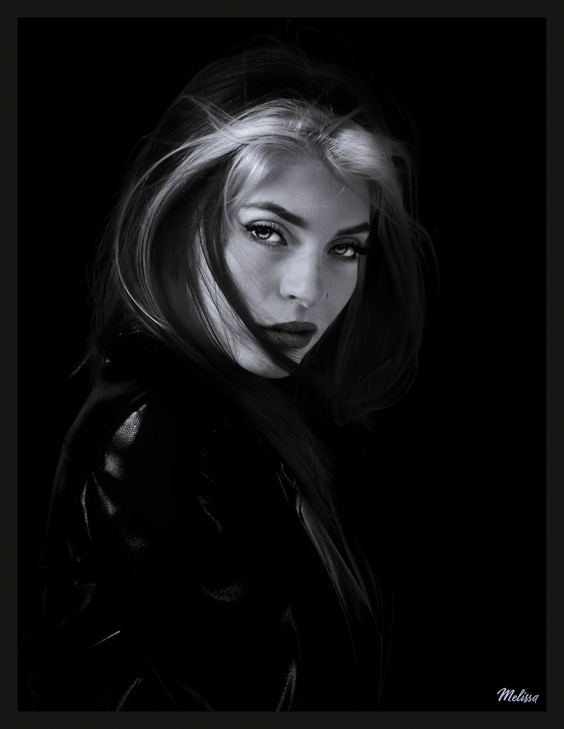 Portrait of Melissa in Low Key