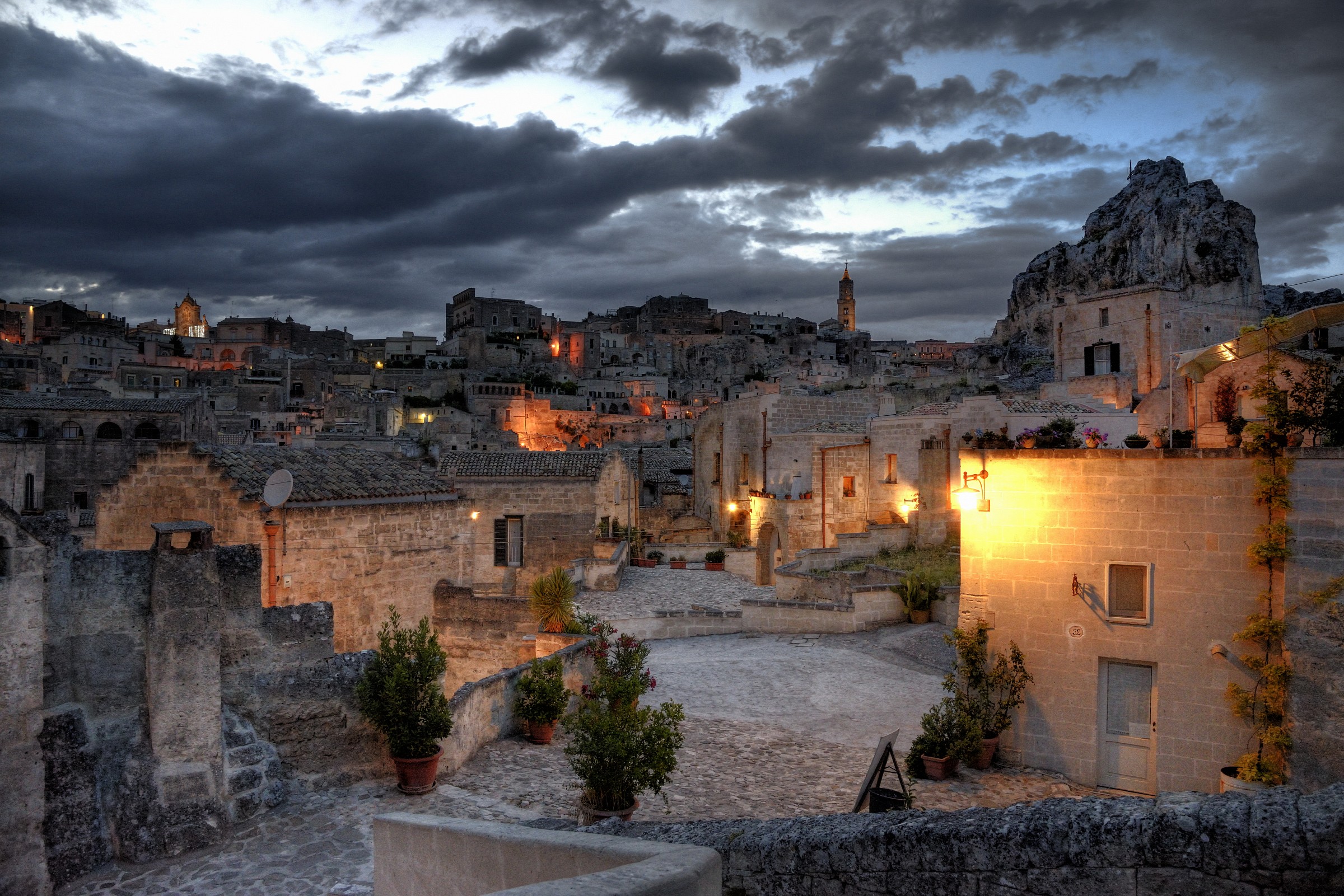 un angolo di matera