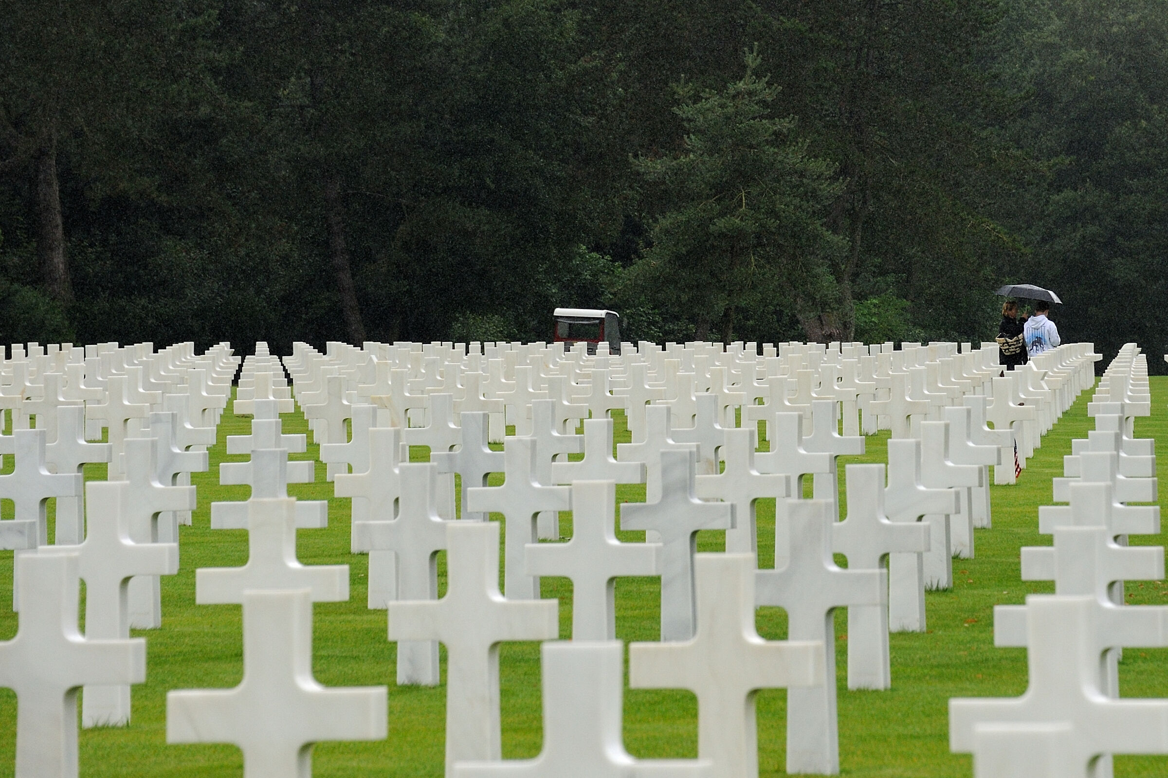 Omaha Beach War cemetery