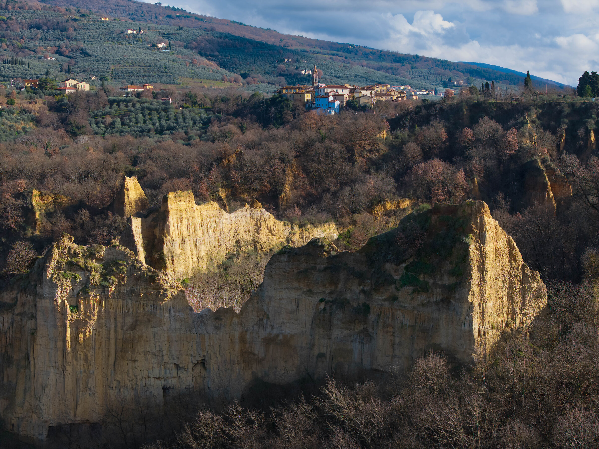 The Balze of Valdarno