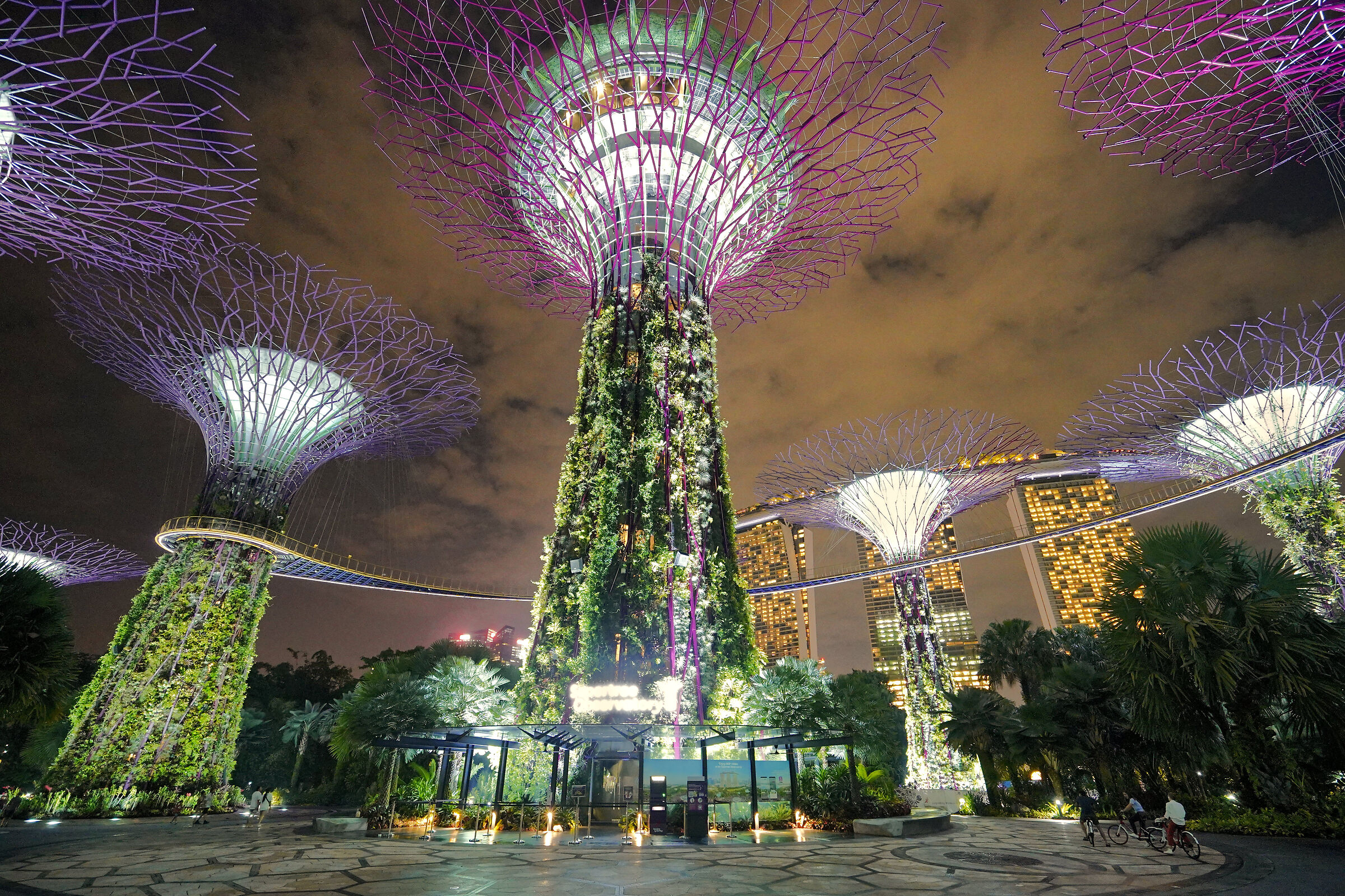 skyline of Singapore