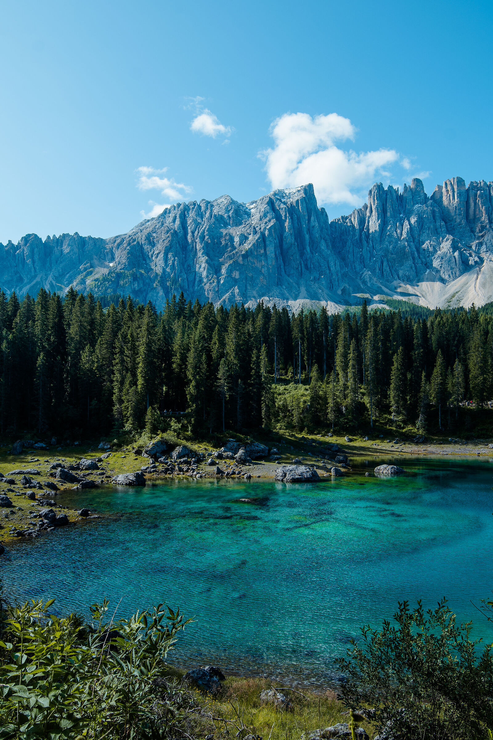 My first time at Lake Carezza
