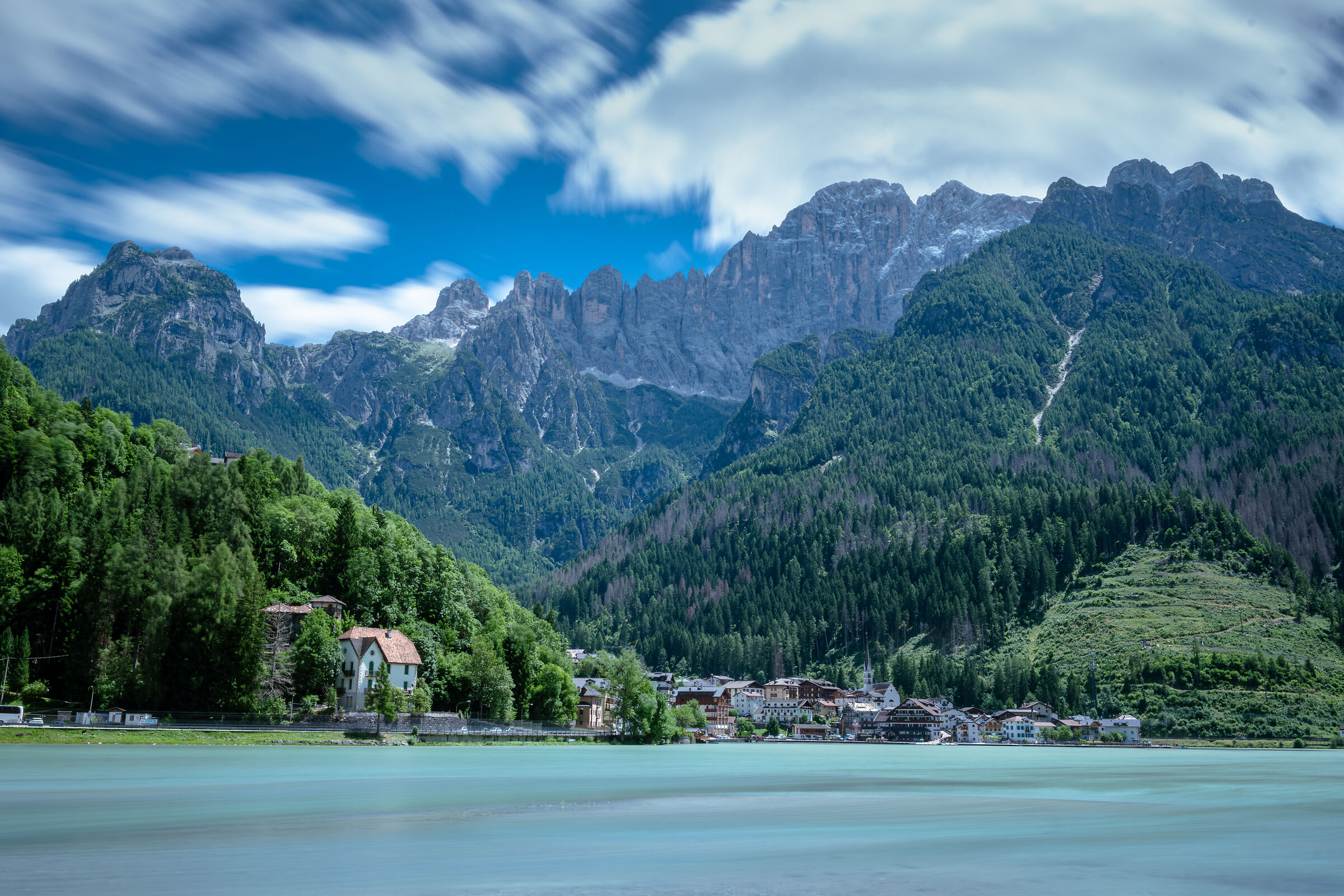 Long Exposure in Alleghe
