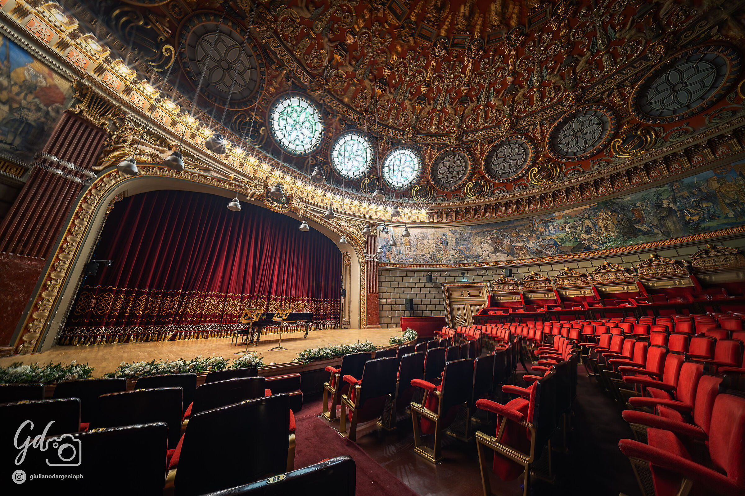Ateneo Rumeno, sala della filarmonica