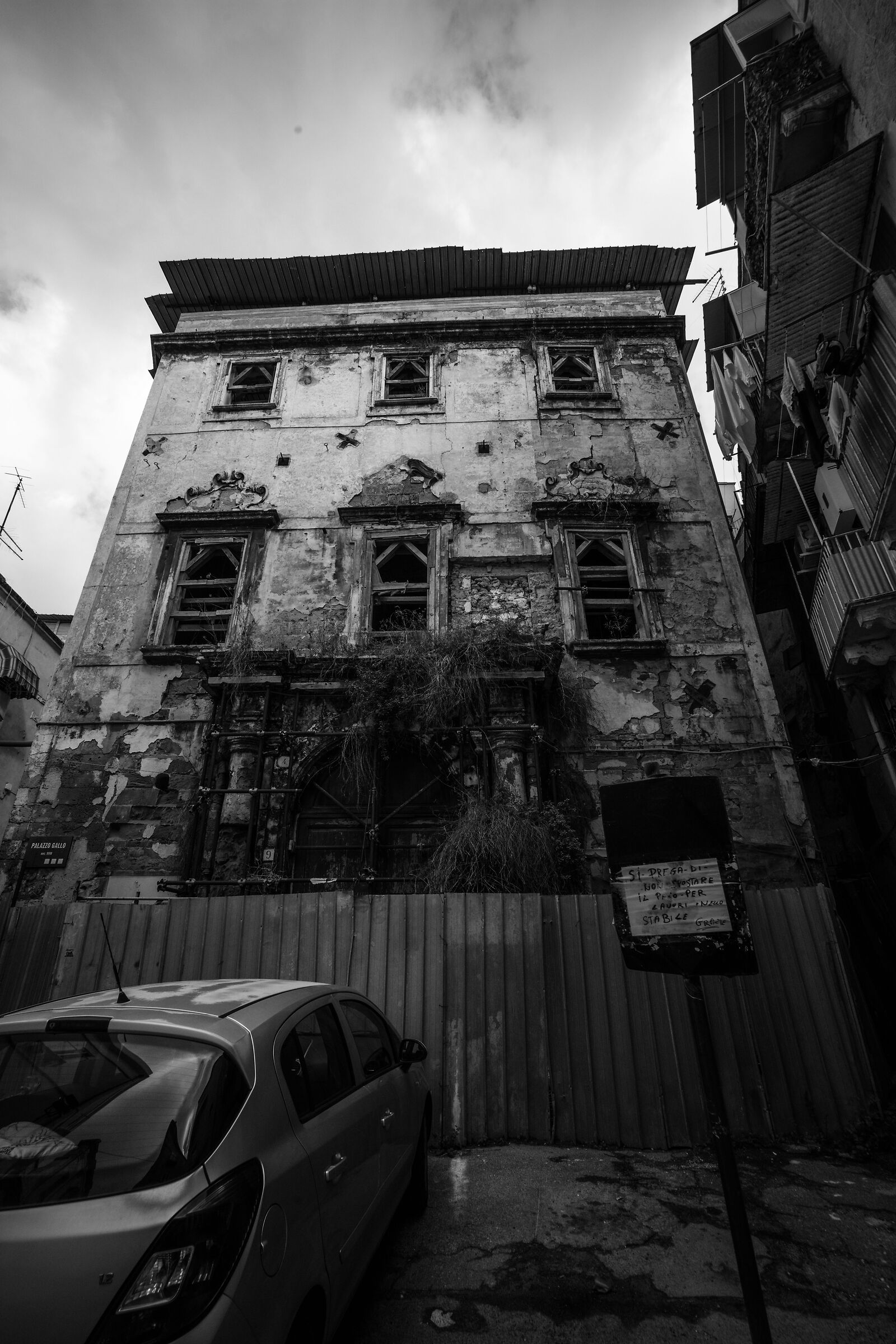 Palazzo Gallo in via Paisiello