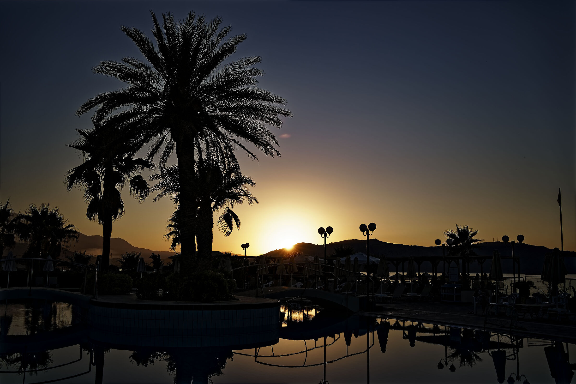 Tramonto a Creta