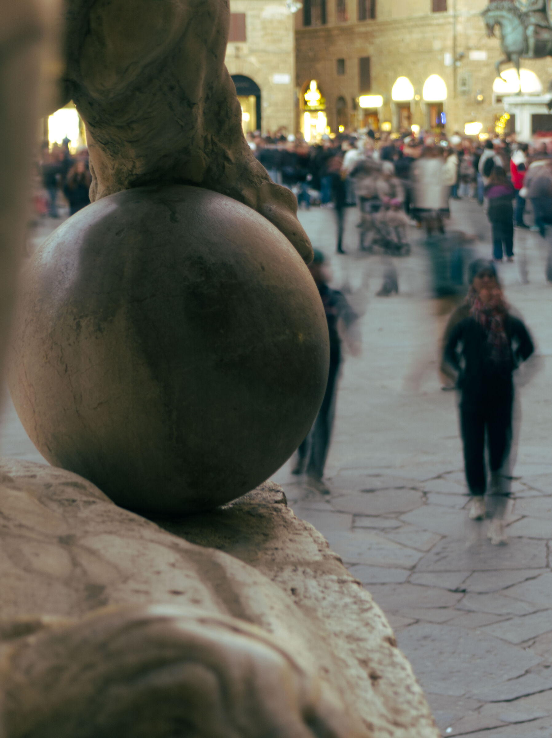 La folla di Piazza della signoria I