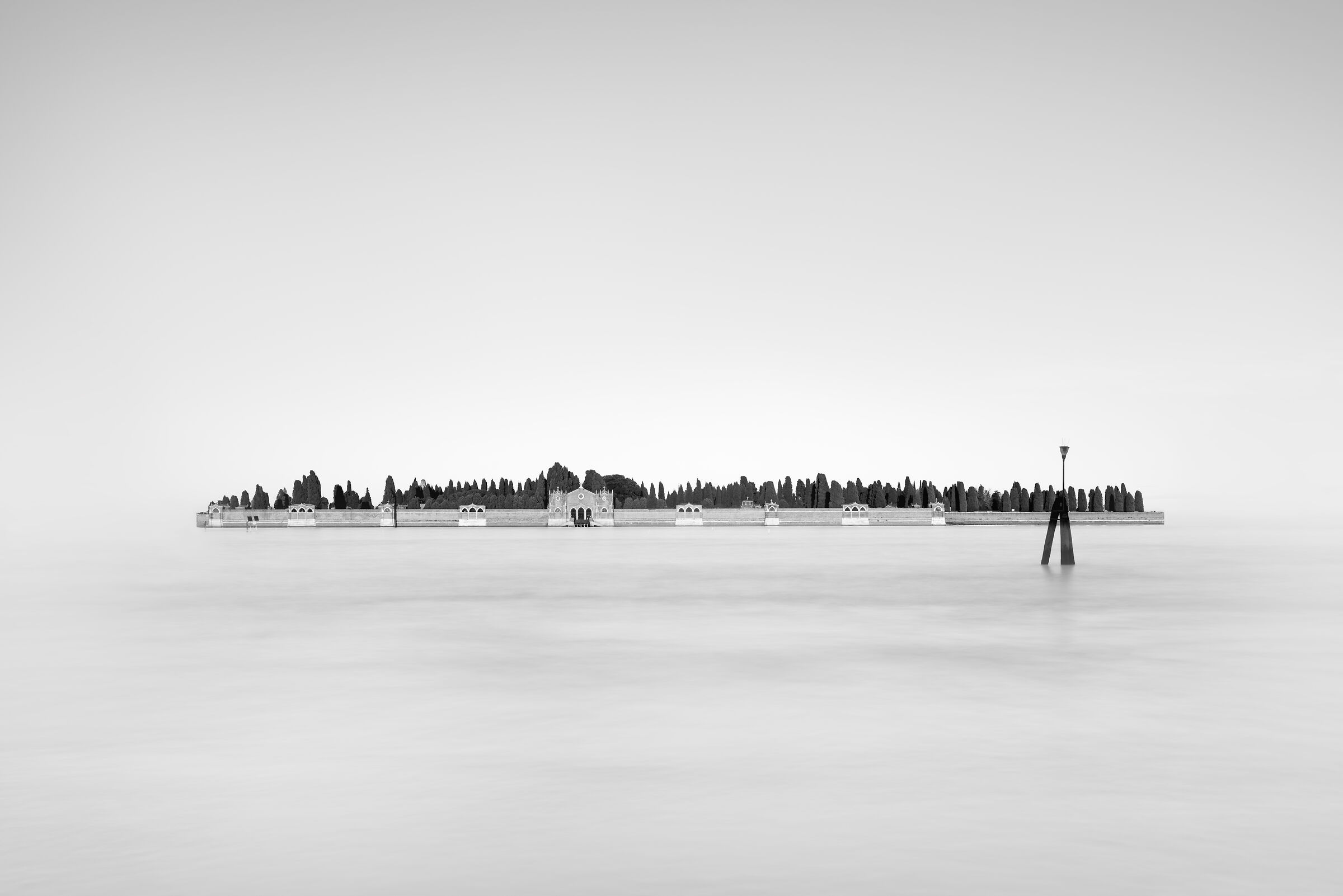 Venice, view of San Michele
