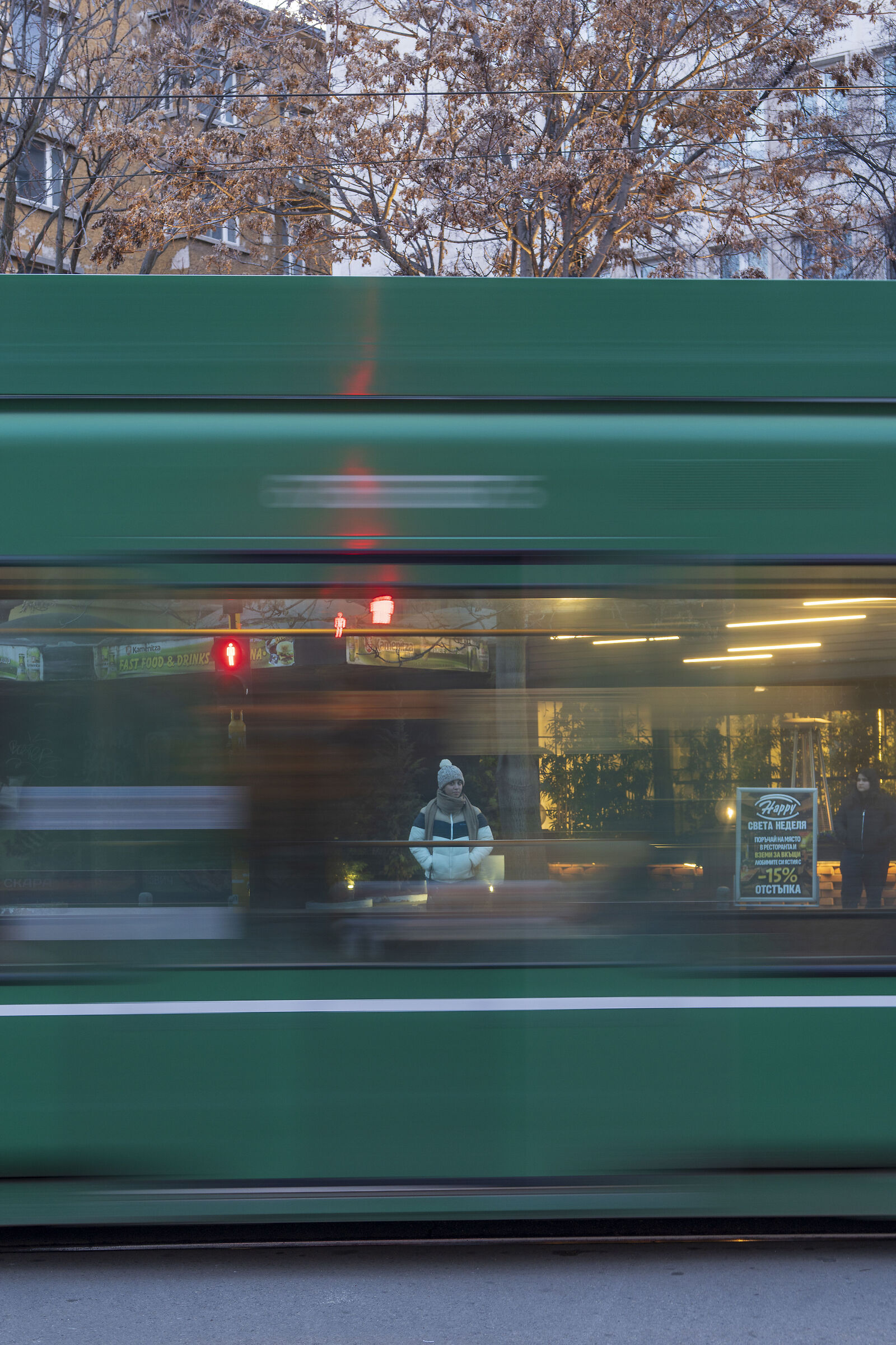 Red light for pedestrians, it is better not to cross