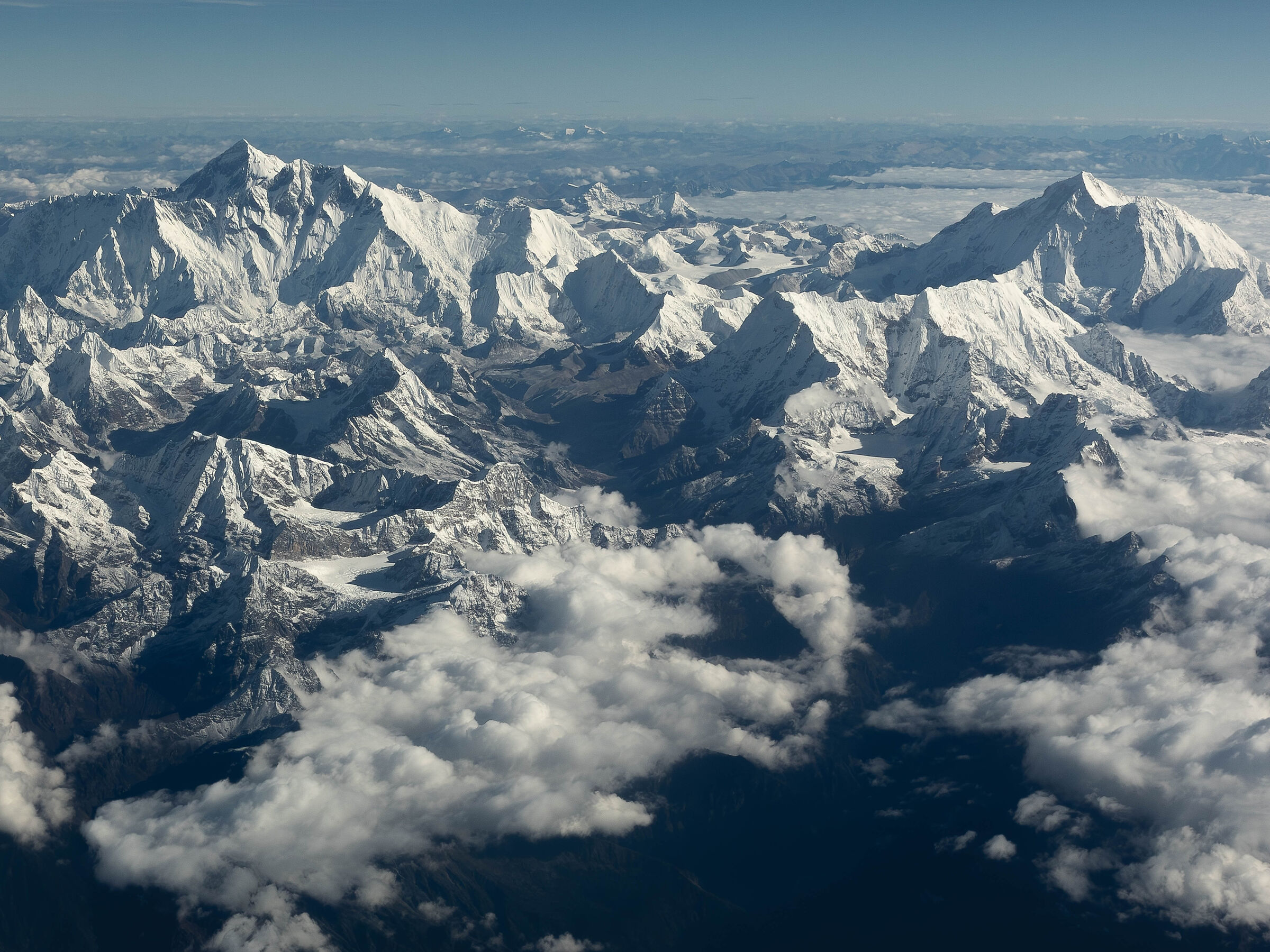 Everest, Lhotse, Manaslu