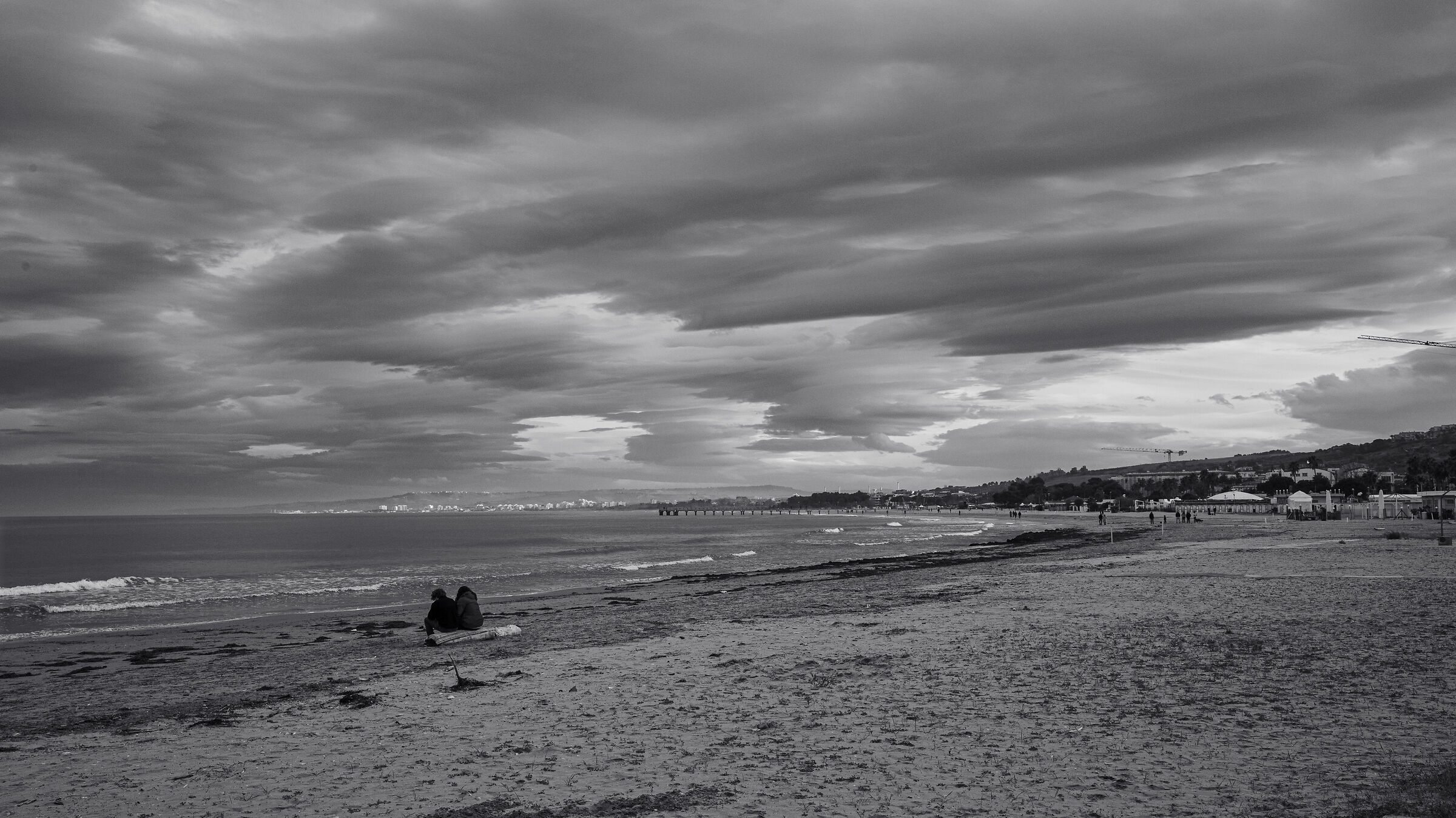 Il mare d'inverno.