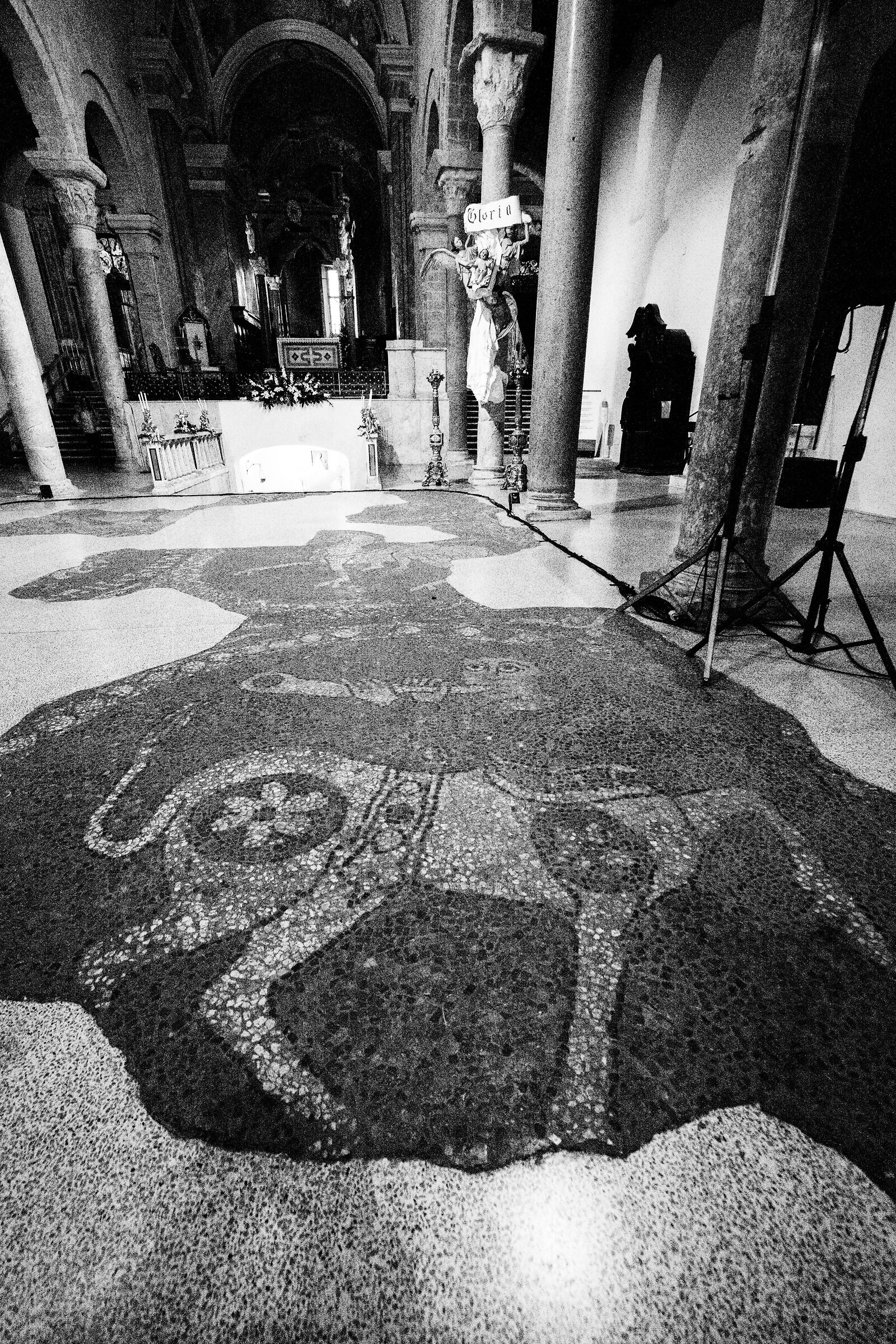 Pavimentazione musiva a San Cataldo