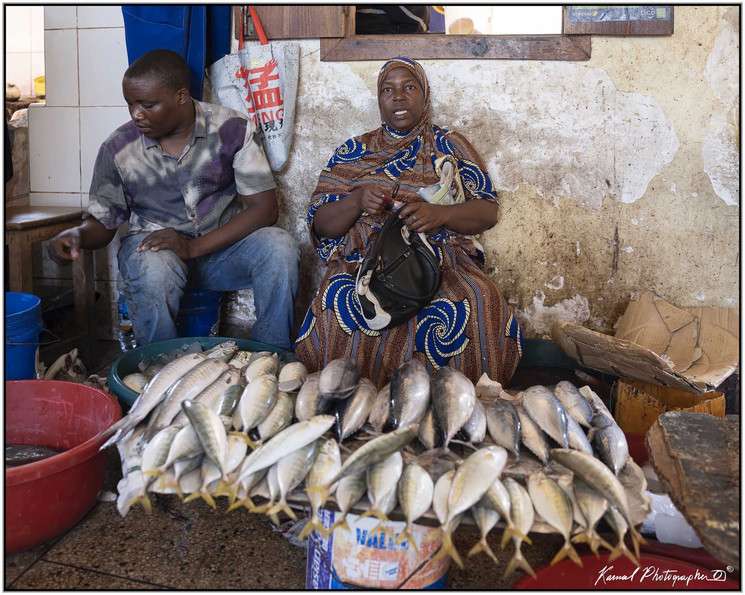 Stone town fish market