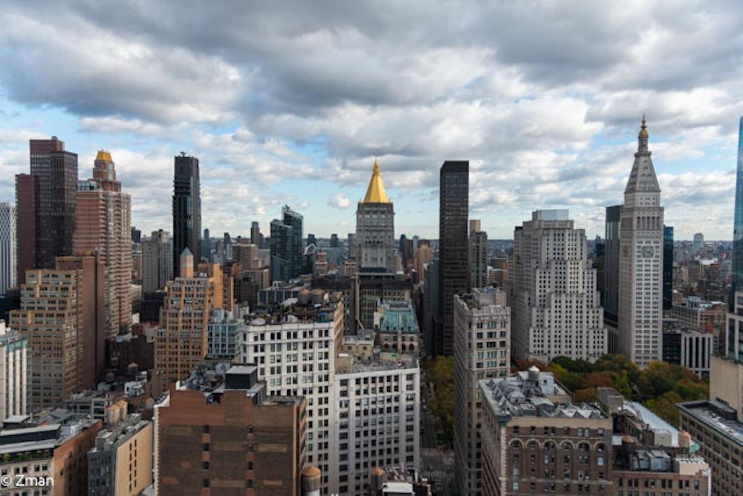 New York da un tetto