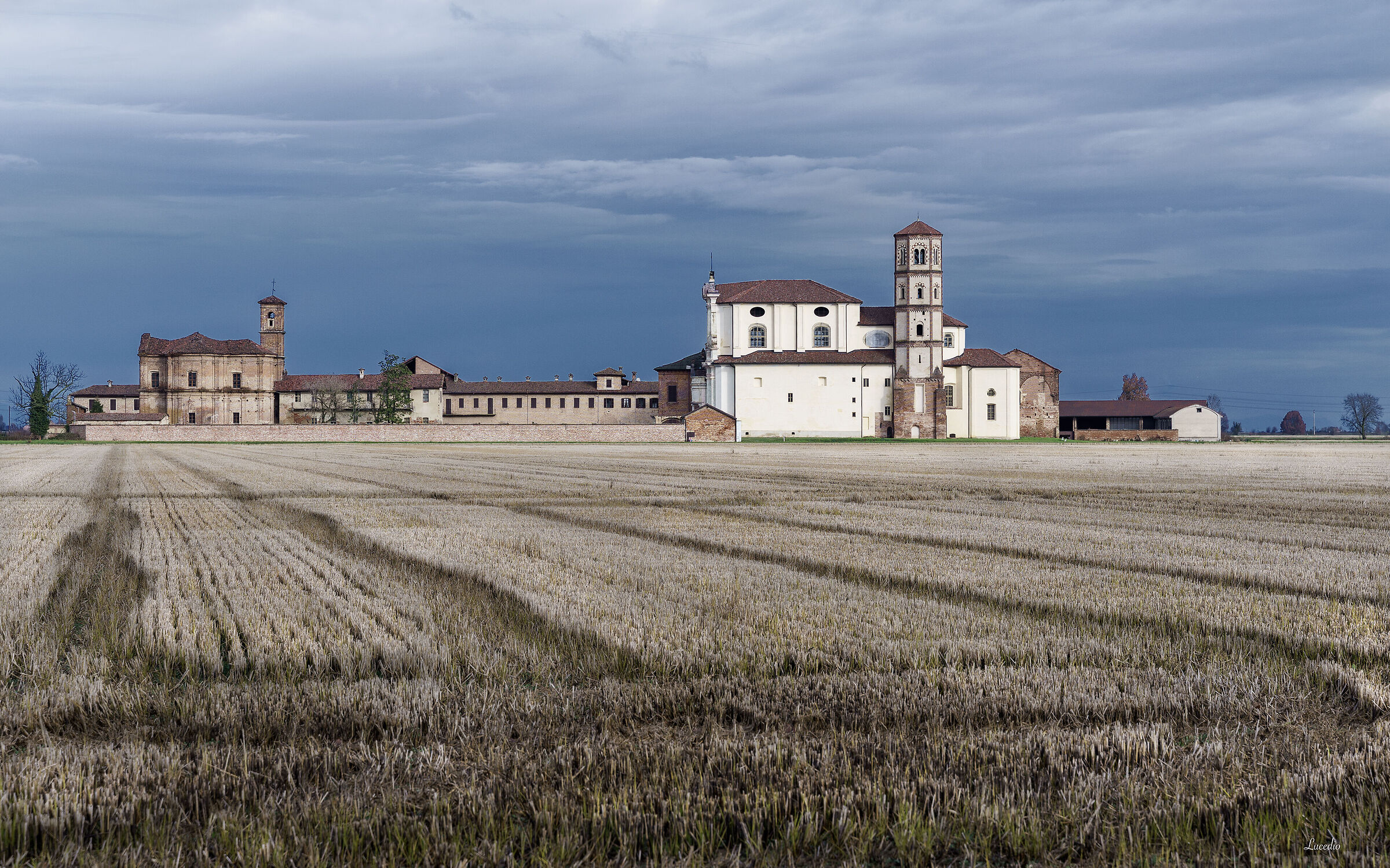 Lucedio (VC) - The morning frost in the plains
