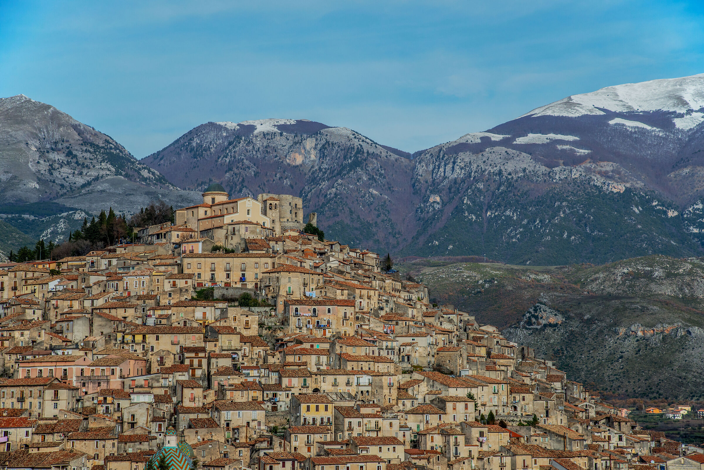 vista su Morano Calabro.