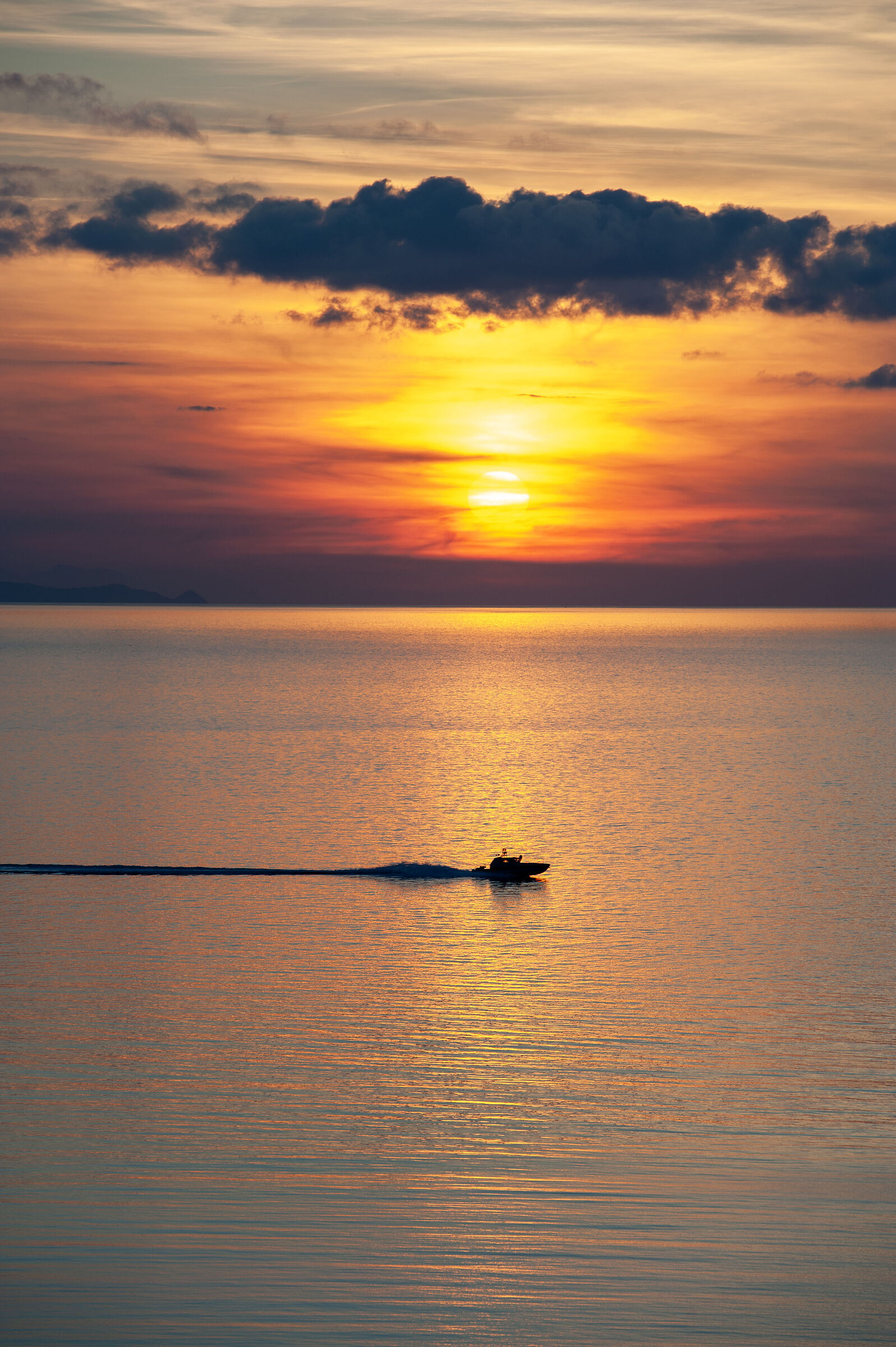 Accompagnata dal sole