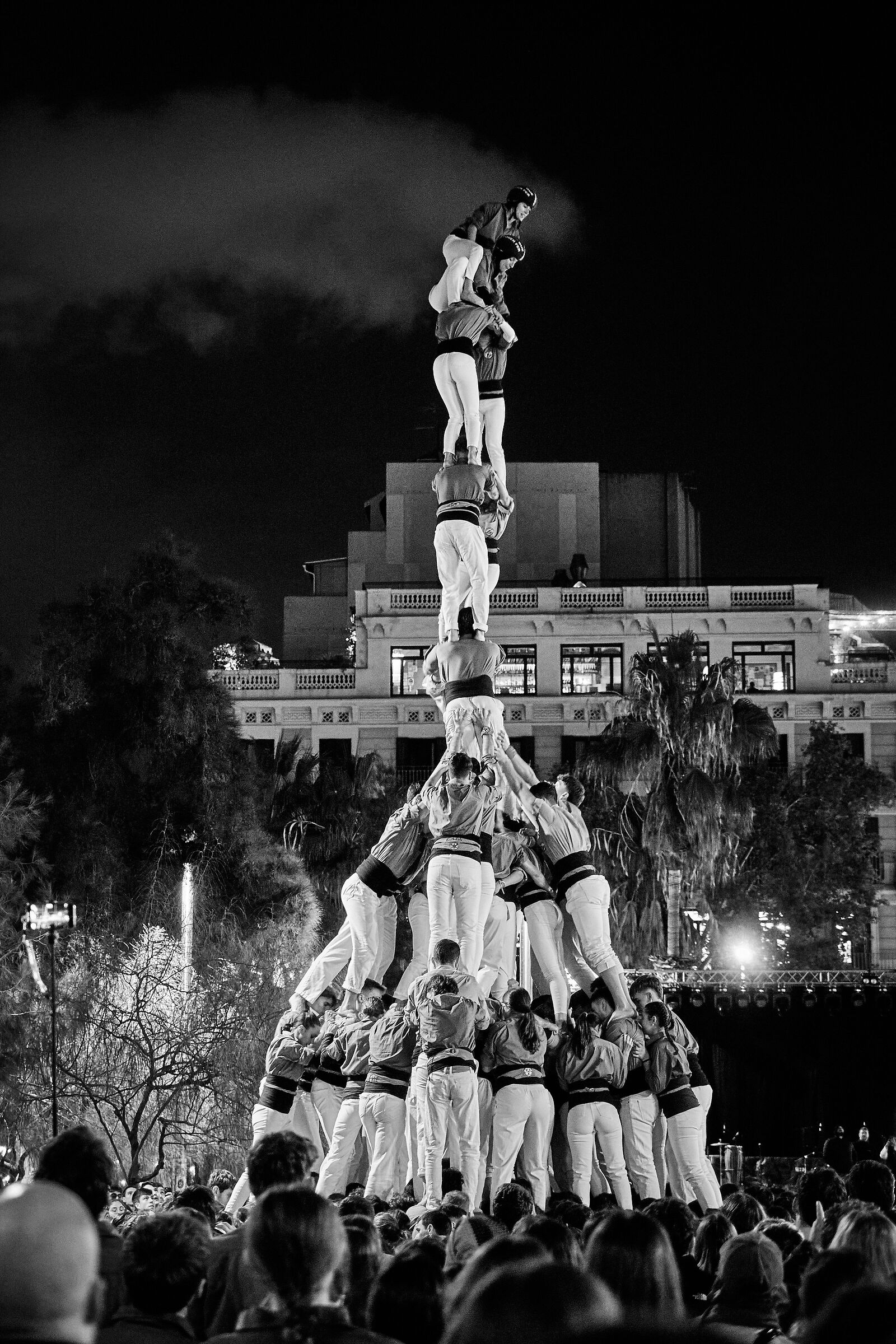 La tradizione  dei Castellers