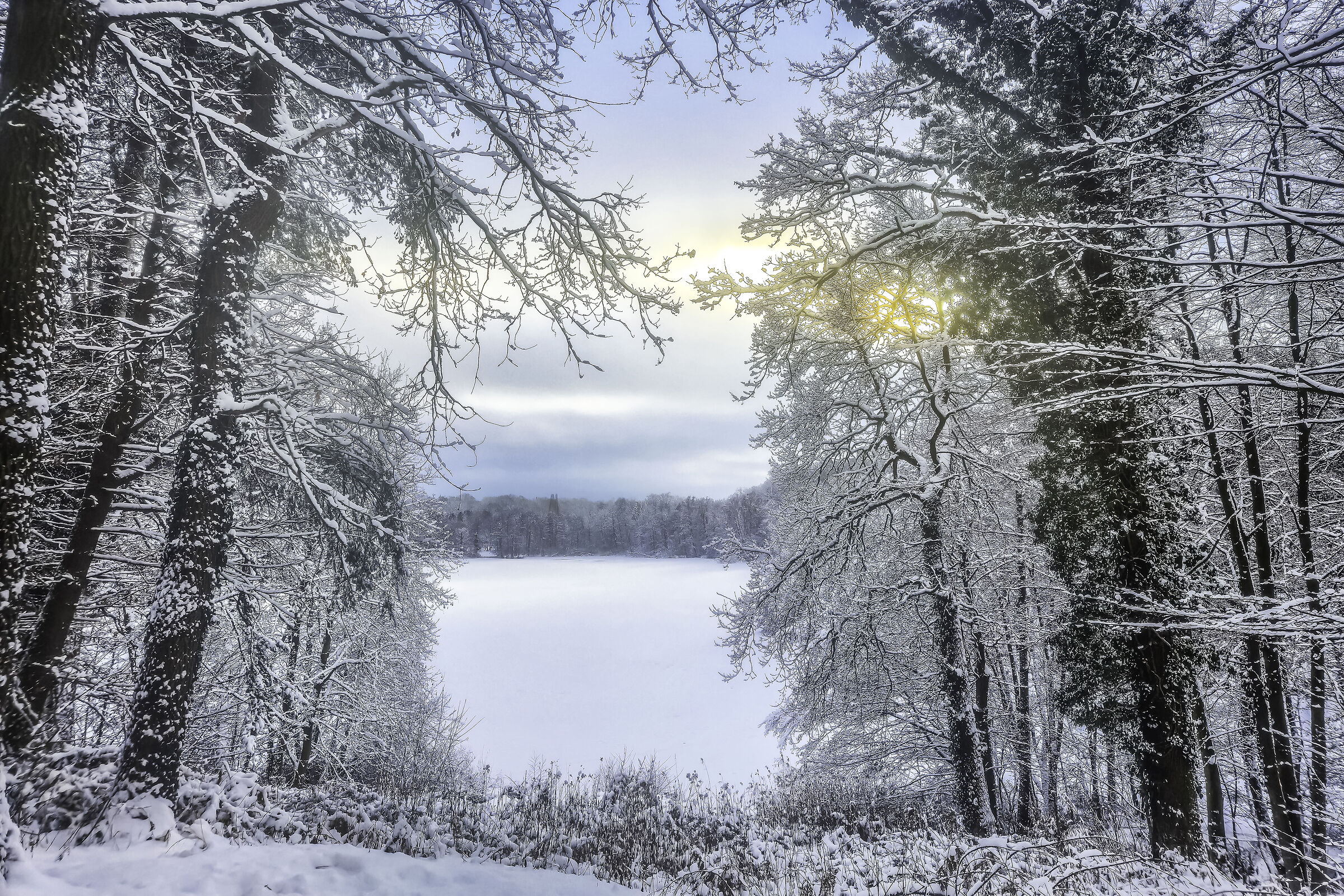 prima neve 2026 ad Amburgo