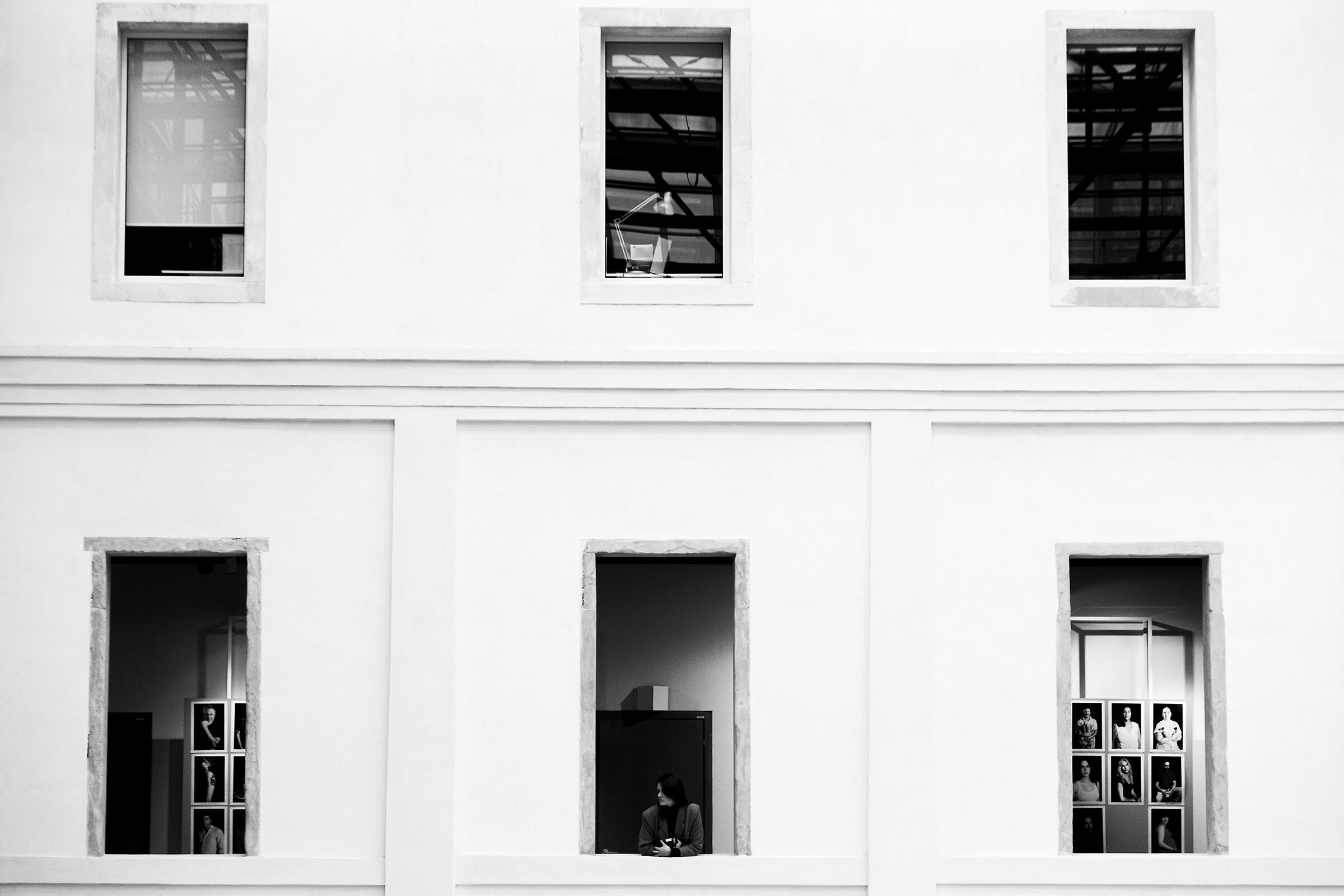 Overlooking the cloister